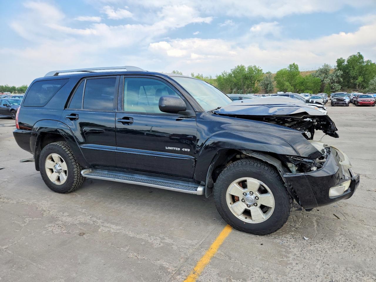 2003 Toyota 4runner Limited Black vin: JTEBT17RX30013610