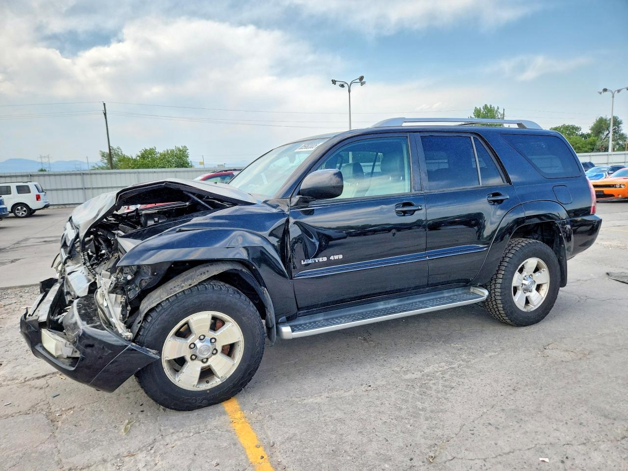 2003 Toyota 4runner Limited Black vin: JTEBT17RX30013610