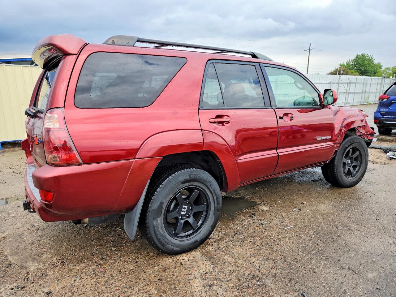 2005 Toyota 4runner Limited Maroon vin: JTEBT17RX58018570