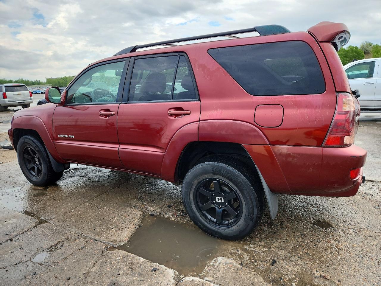 2005 Toyota 4runner Limited Maroon vin: JTEBT17RX58018570