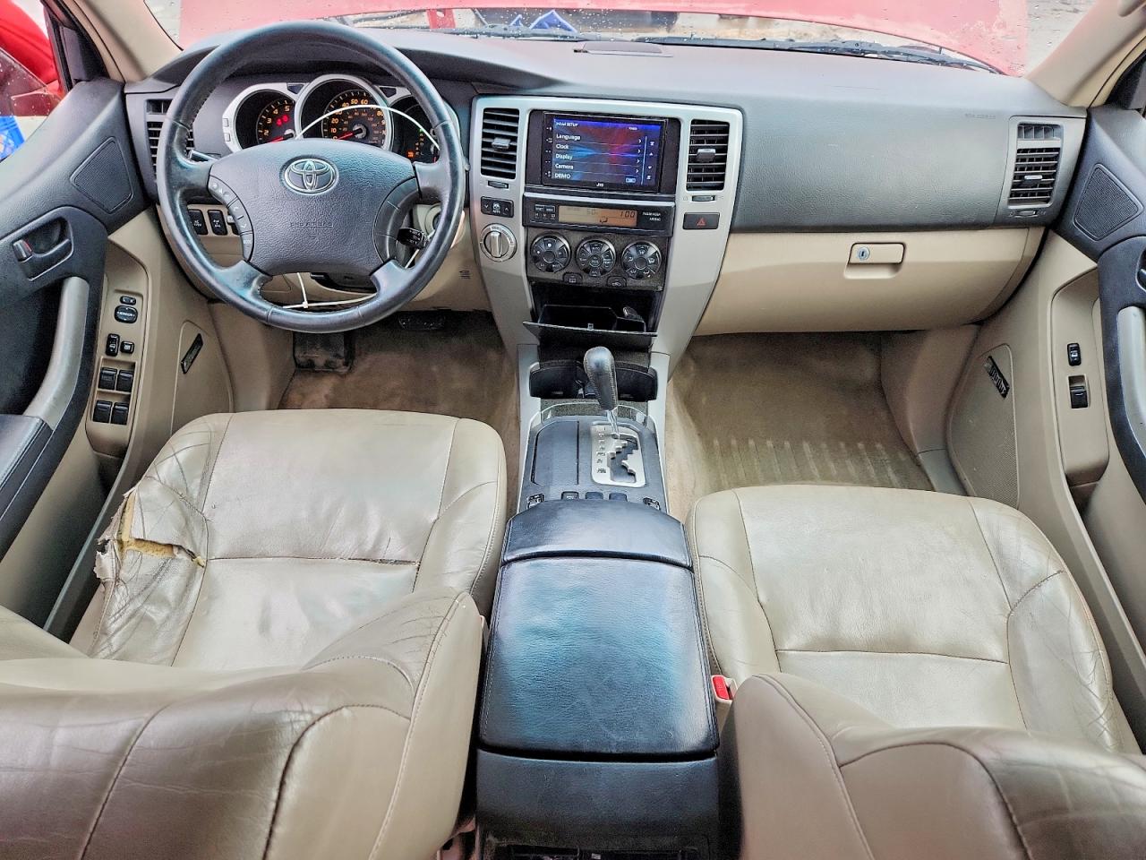 2005 Toyota 4runner Limited Maroon vin: JTEBT17RX58018570