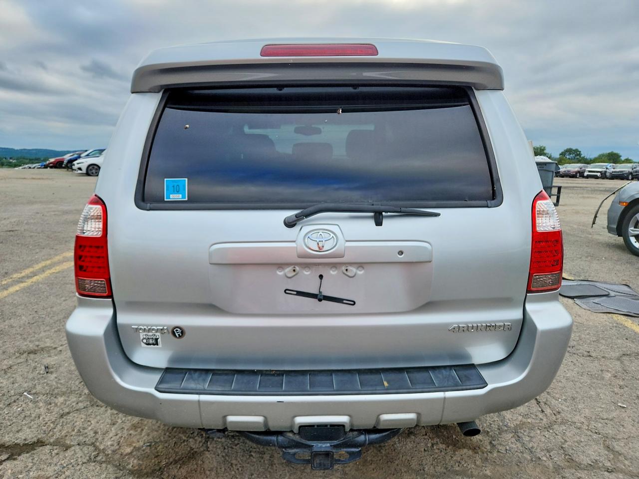 2006 Toyota 4runner Limited Серебряный vin: JTEBT17RX60061466