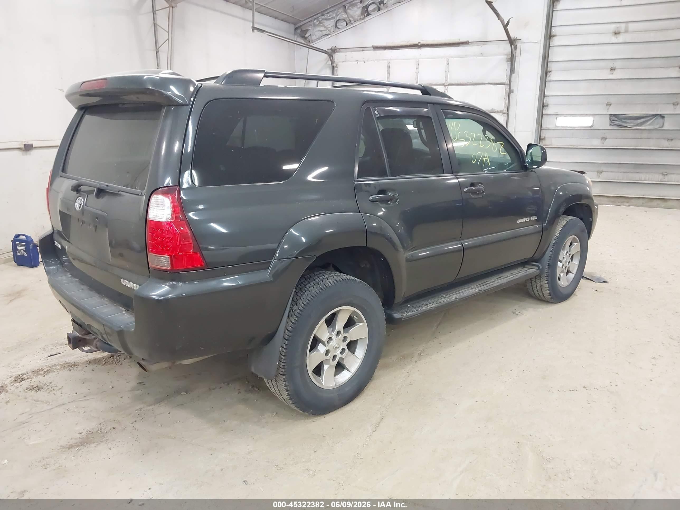 2007 Toyota 4runner Limited Зеленый vin: JTEBT17RX78040927