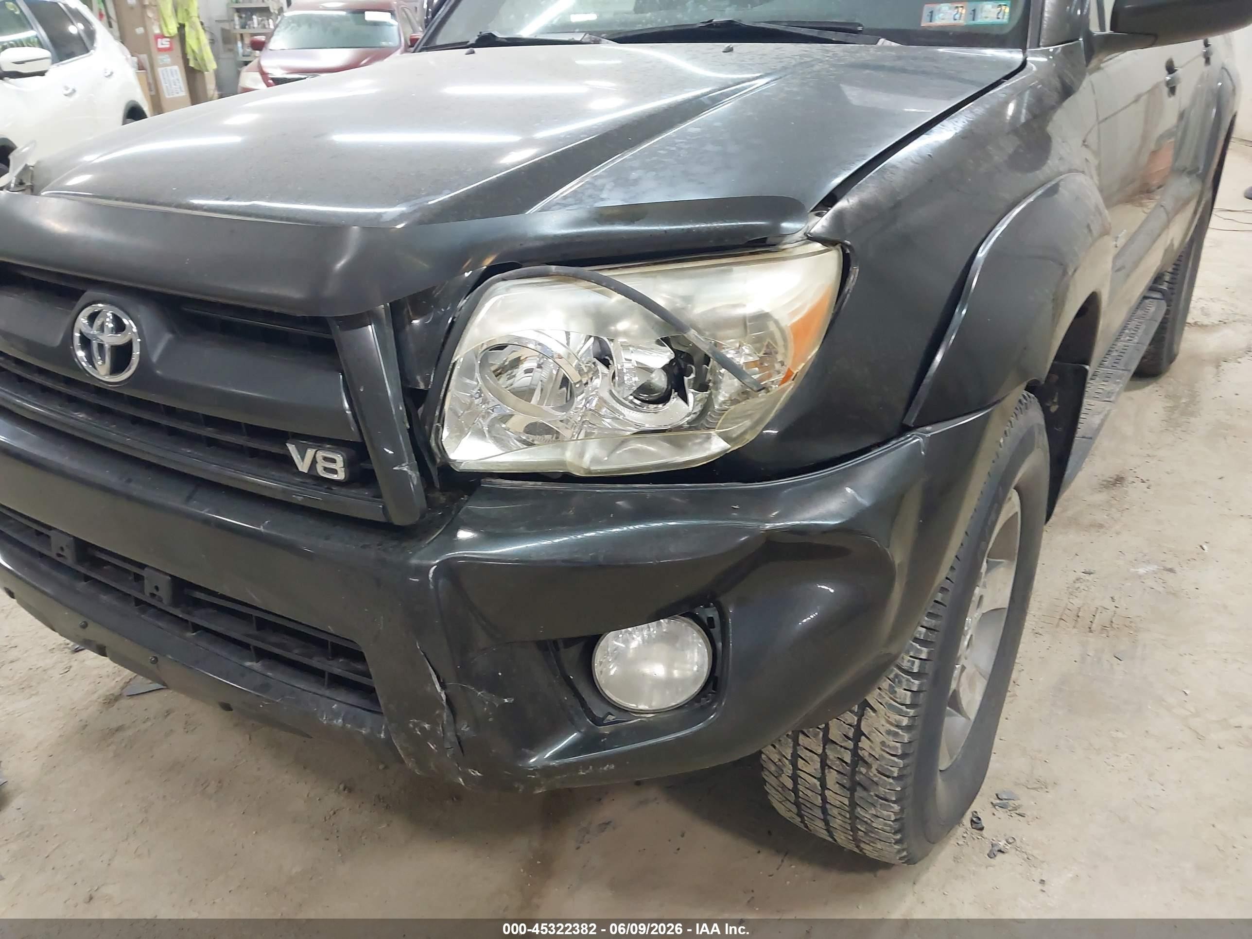 2007 Toyota 4runner Limited Зеленый vin: JTEBT17RX78040927