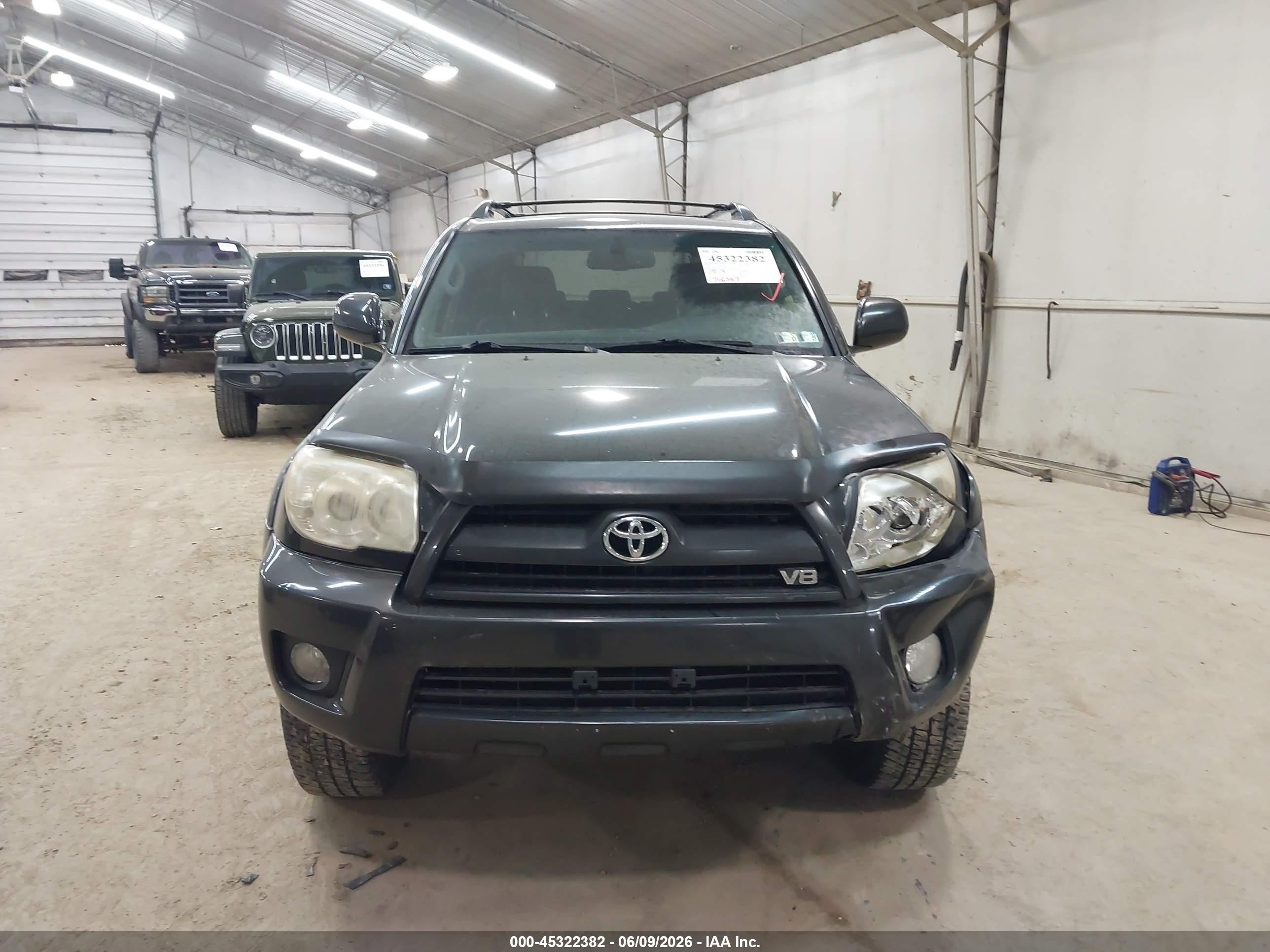2007 Toyota 4runner Limited Зеленый vin: JTEBT17RX78040927