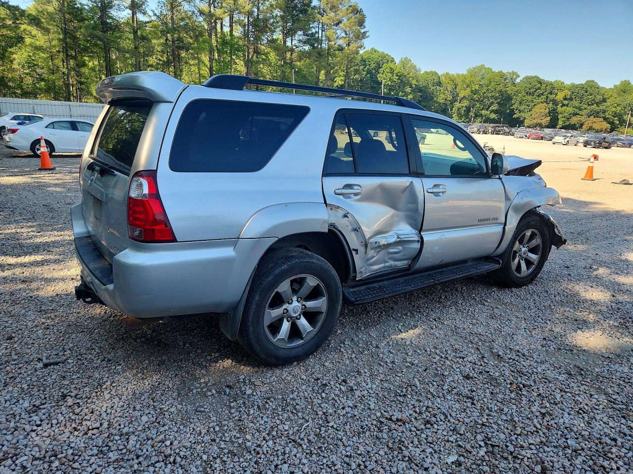 2008 Toyota 4runner Limited Silver vin: JTEBT17RX8K005406