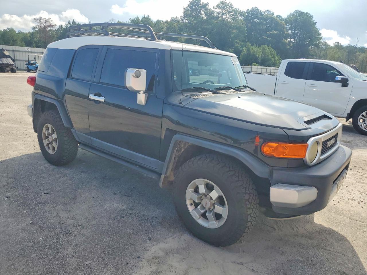 2007 Toyota Fj Cruiser Base Black vin: JTEBU11F070001449