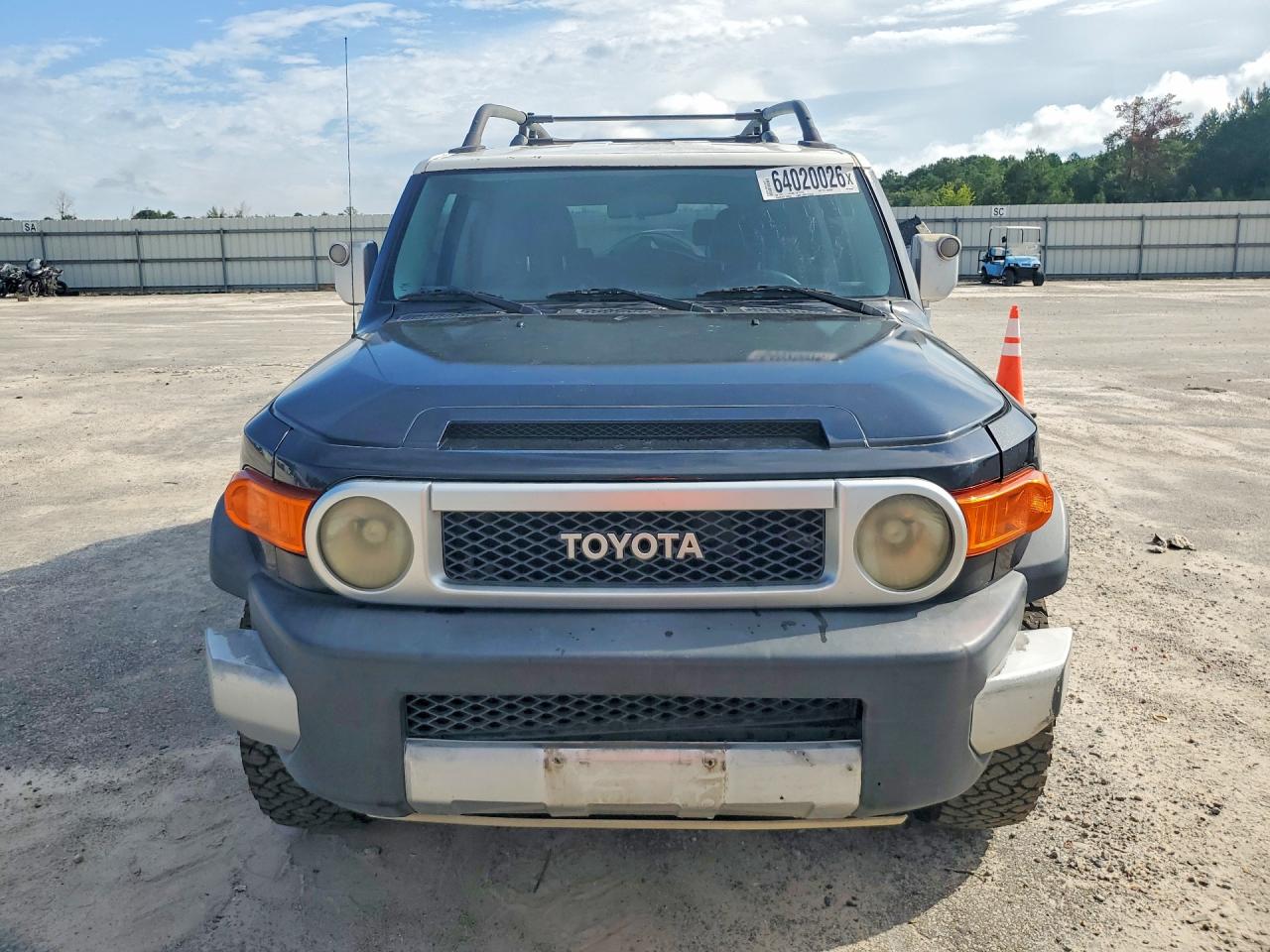 2007 Toyota Fj Cruiser Base Black vin: JTEBU11F070001449