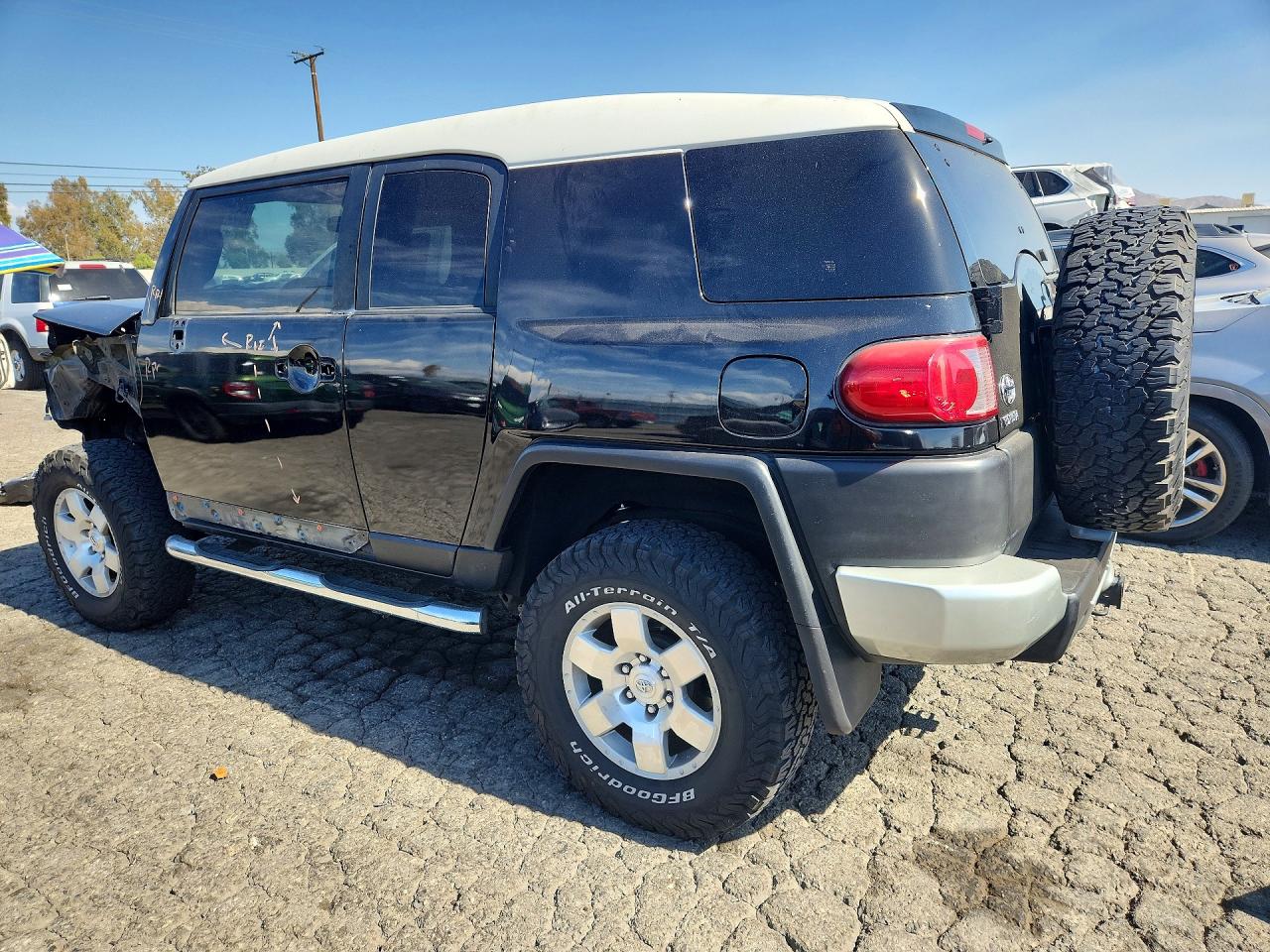 2007 Toyota Fj Cruiser Base Black vin: JTEBU11F070041224