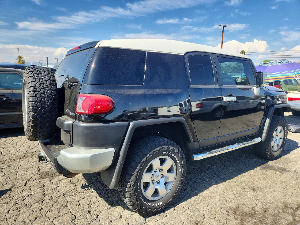 2007 Toyota Fj Cruiser Base Black vin: JTEBU11F070041224