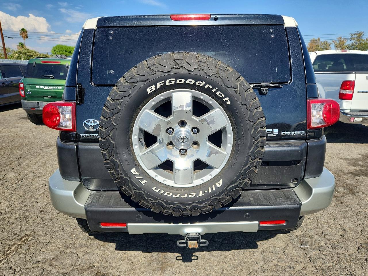 2007 Toyota Fj Cruiser Base Black vin: JTEBU11F070041224