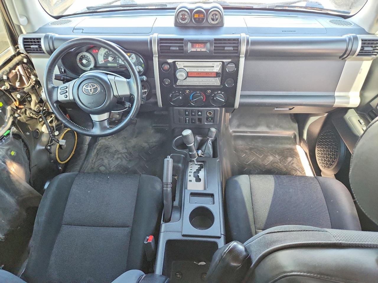 2007 Toyota Fj Cruiser Base Black vin: JTEBU11F070041224