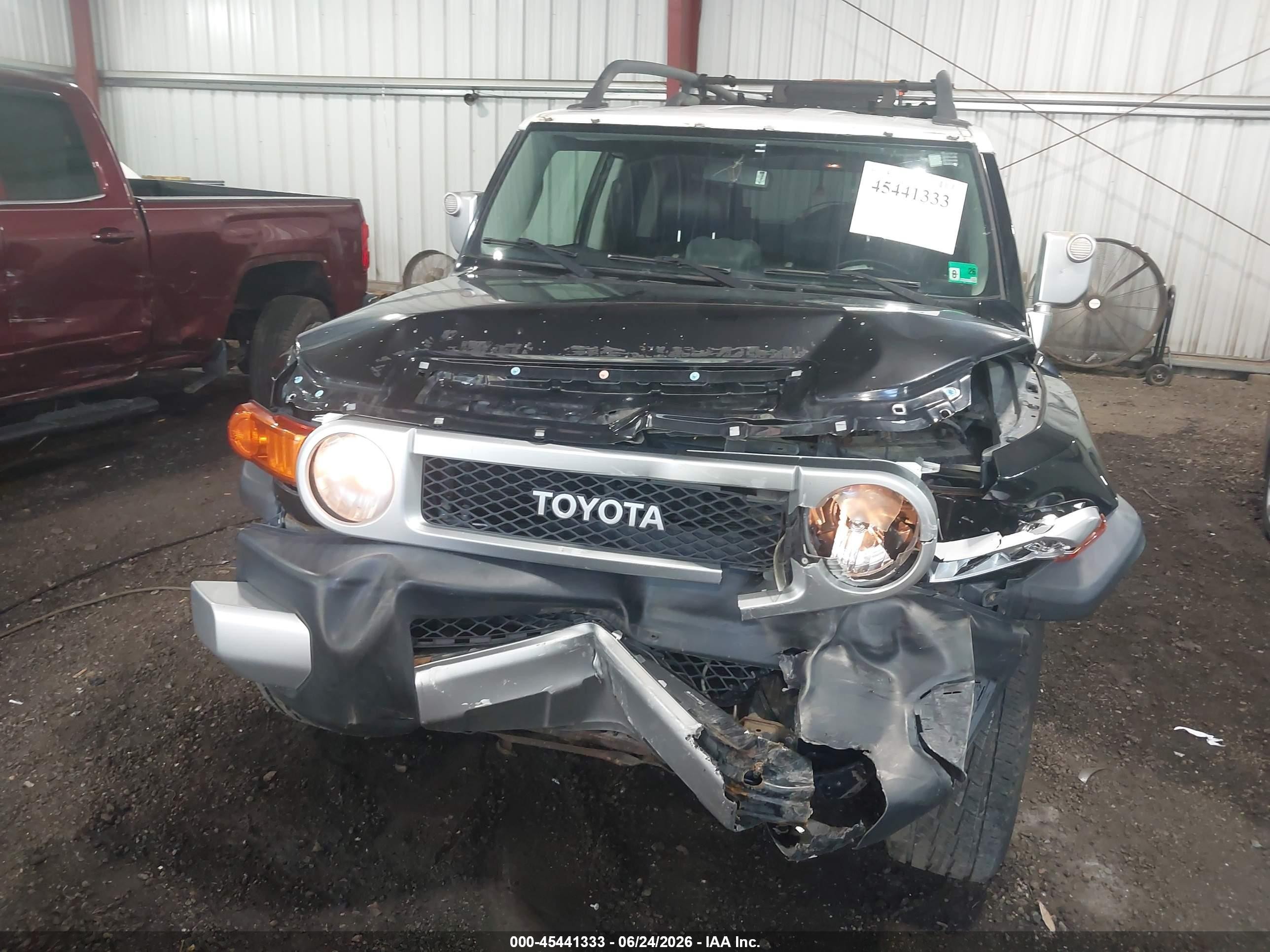 2008 Toyota Fj Cruiser   Black vin: JTEBU11F08K006592