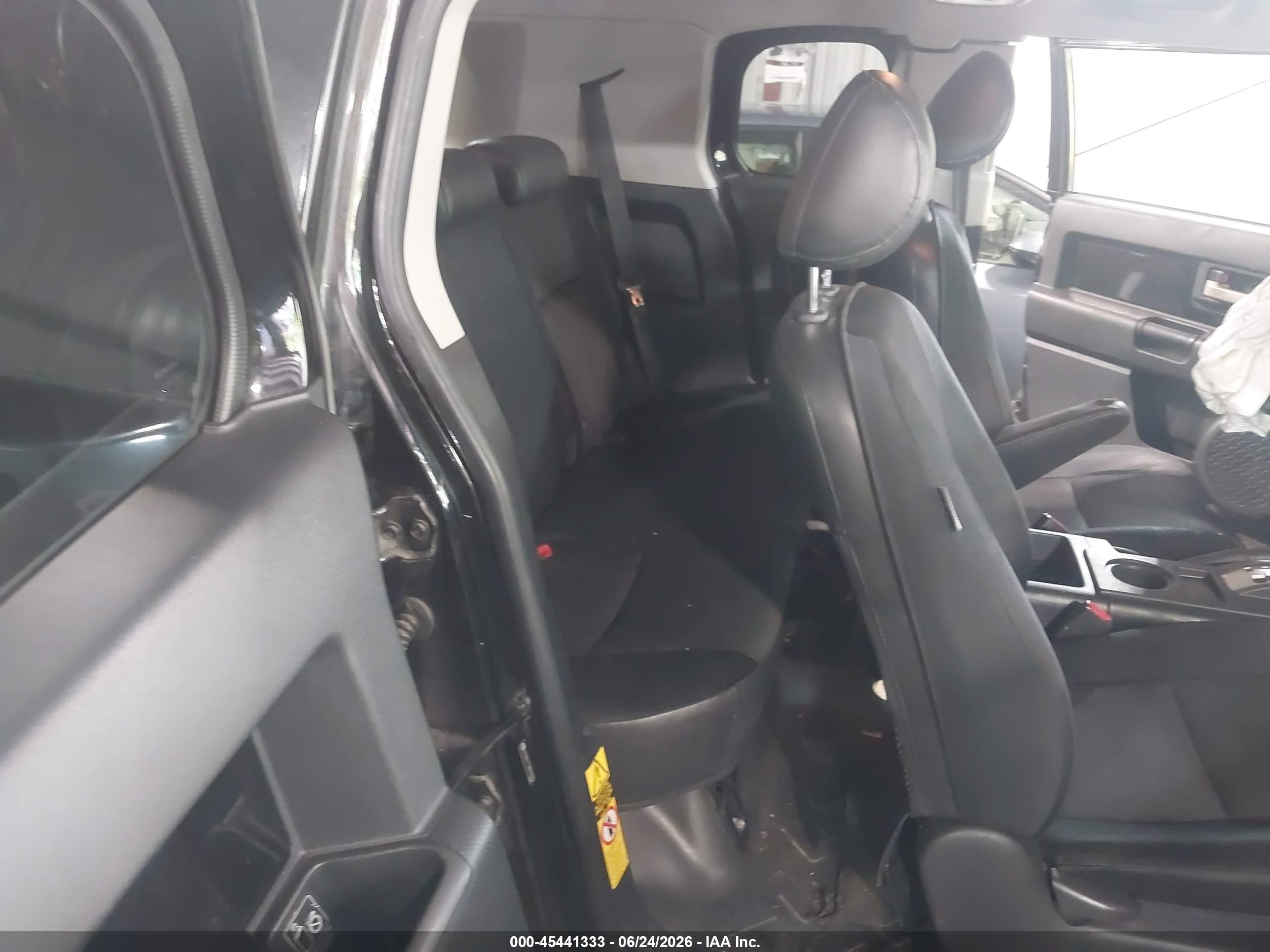 2008 Toyota Fj Cruiser   Black vin: JTEBU11F08K006592