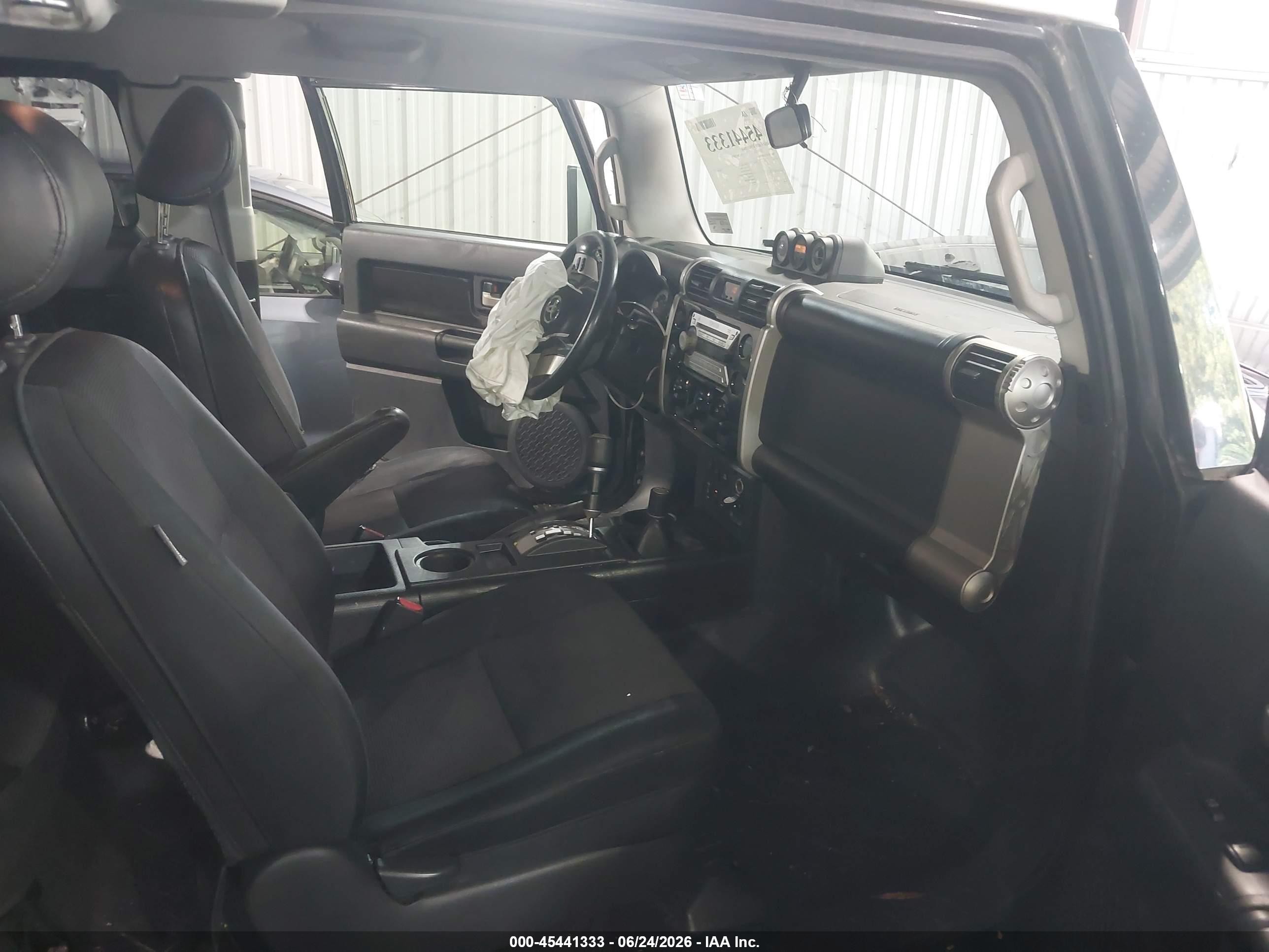 2008 Toyota Fj Cruiser   Black vin: JTEBU11F08K006592
