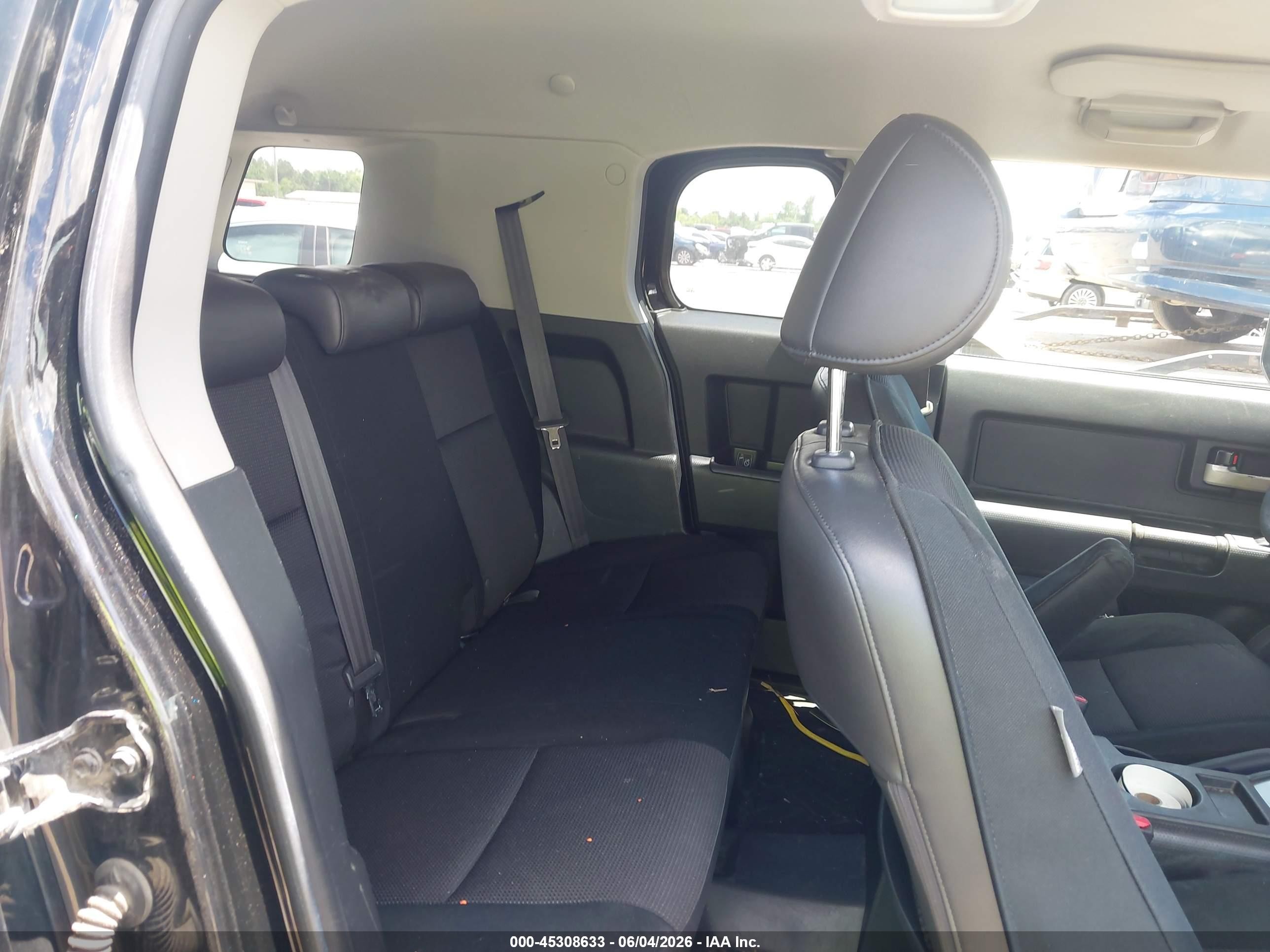 2008 Toyota Fj Cruiser   Black vin: JTEBU11F08K051113