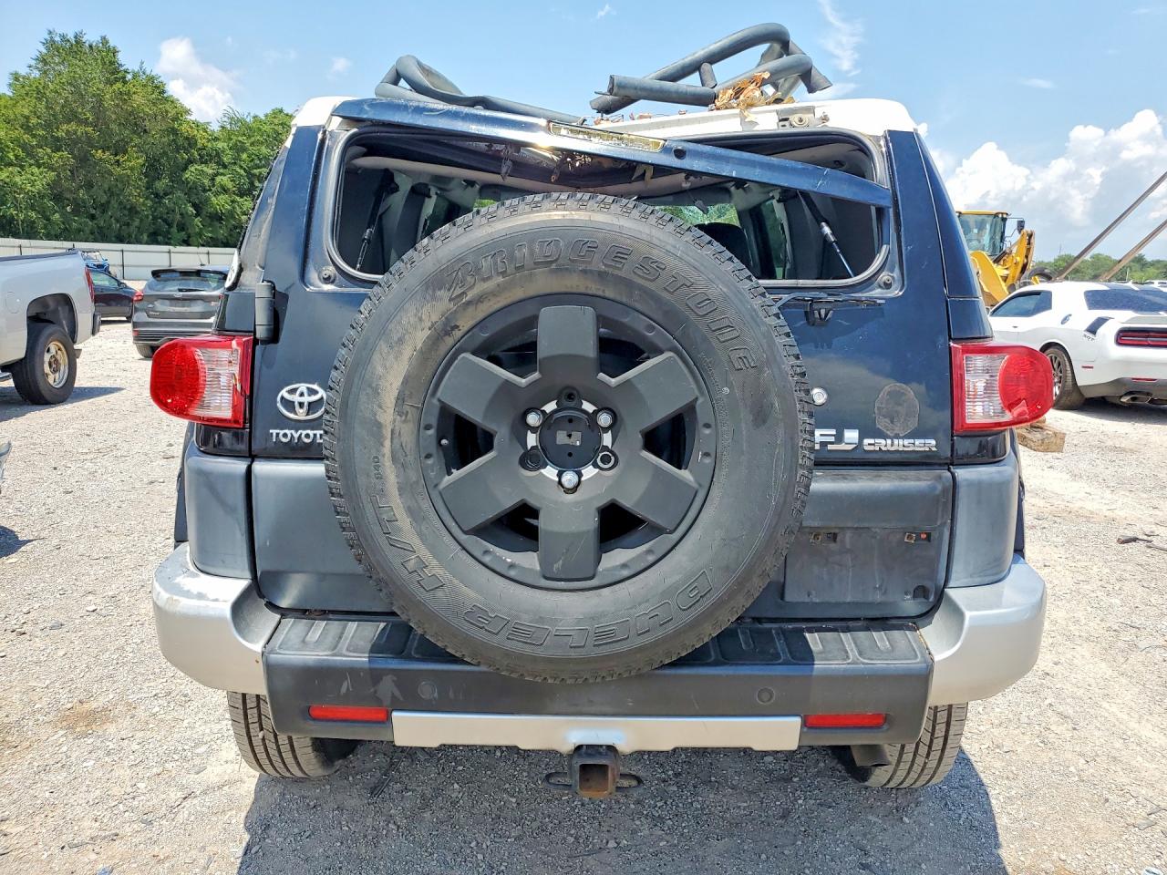 2007 Toyota Fj Cruiser Base Black vin: JTEBU11F170008538