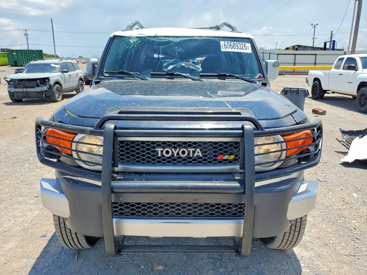 2007 Toyota Fj Cruiser Base Black vin: JTEBU11F170008538