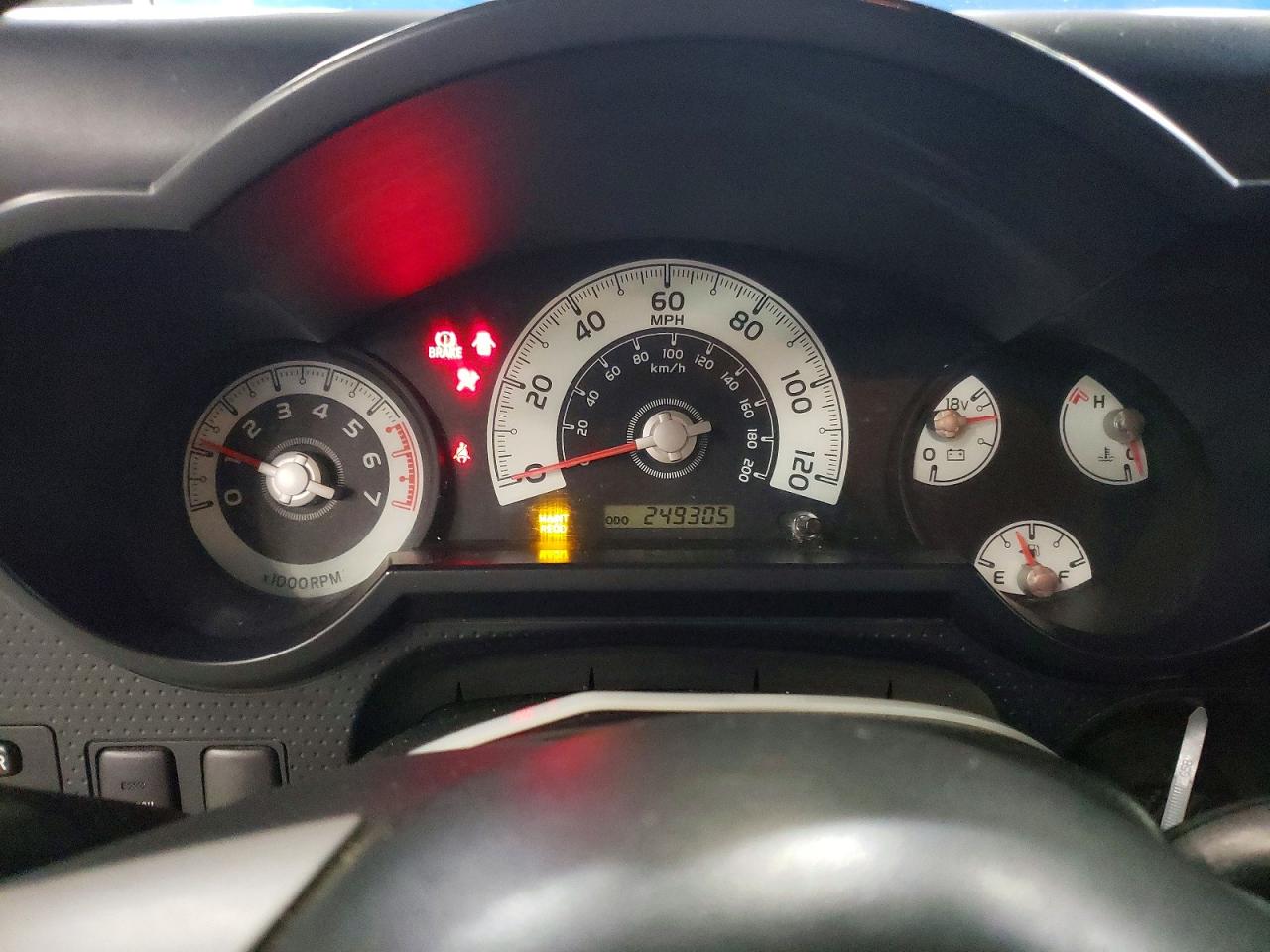 2007 Toyota Fj Cruiser Base Blue vin: JTEBU11F170012671