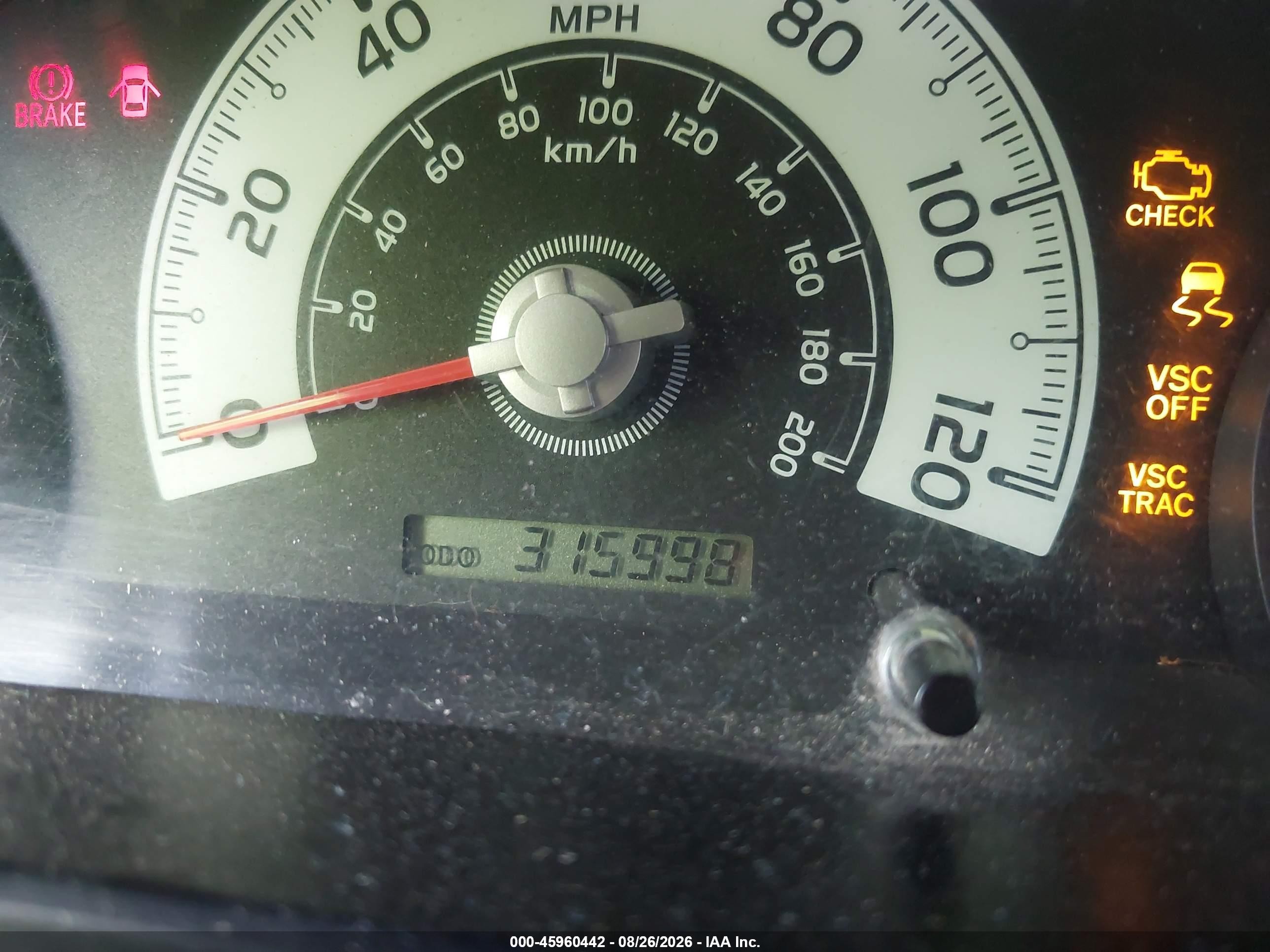 2007 Toyota Fj Cruiser   Red vin: JTEBU11F170012685