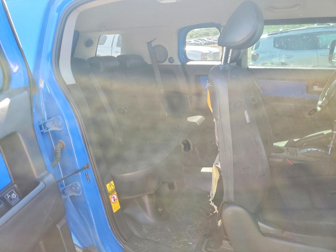 2007 Toyota Fj Cruiser Base Blue vin: JTEBU11F170043645