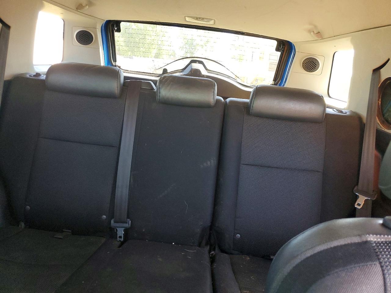 2007 Toyota Fj Cruiser Base Blue vin: JTEBU11F170043645