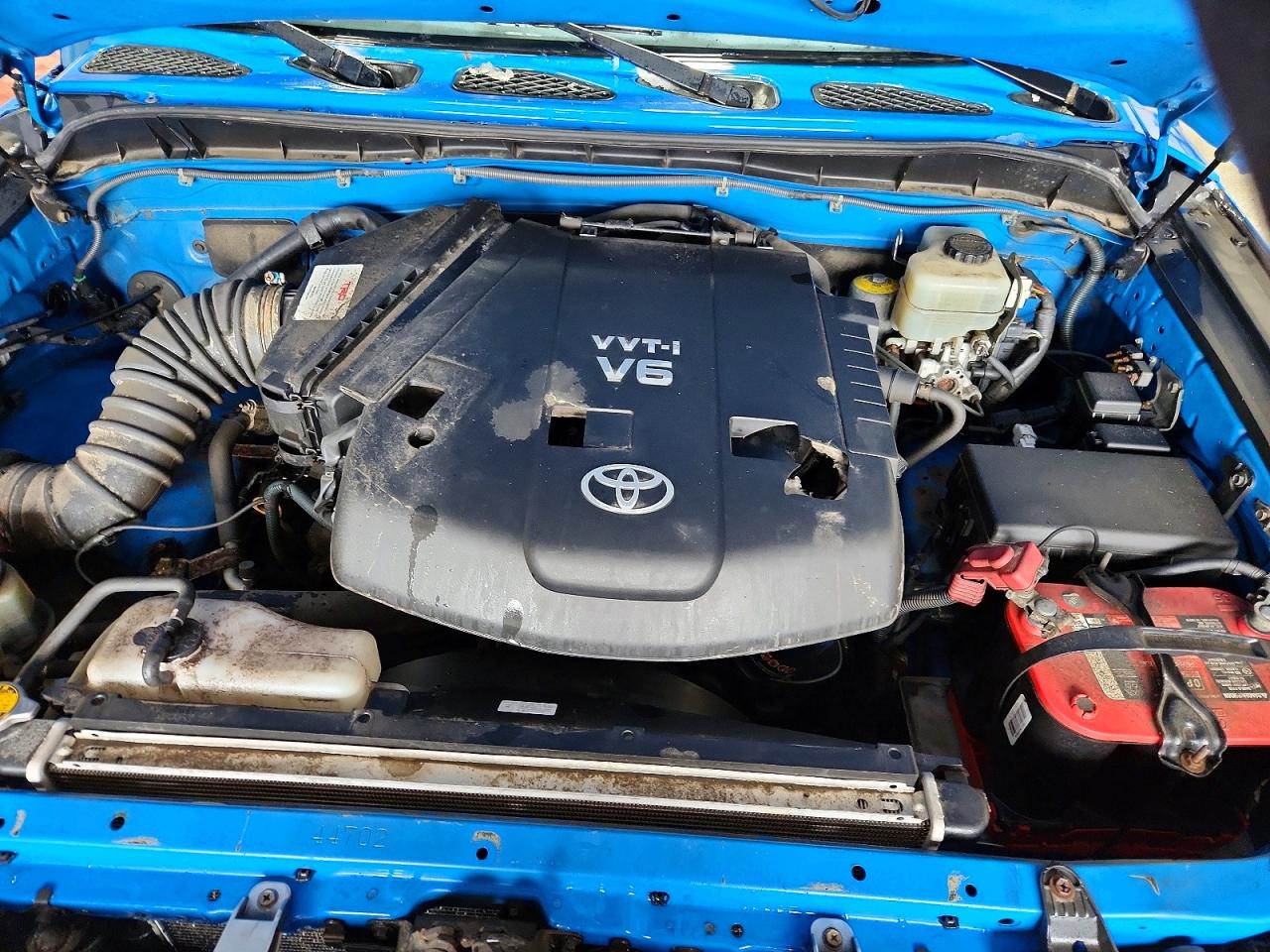 2007 Toyota Fj Cruiser Base Blue vin: JTEBU11F170078637