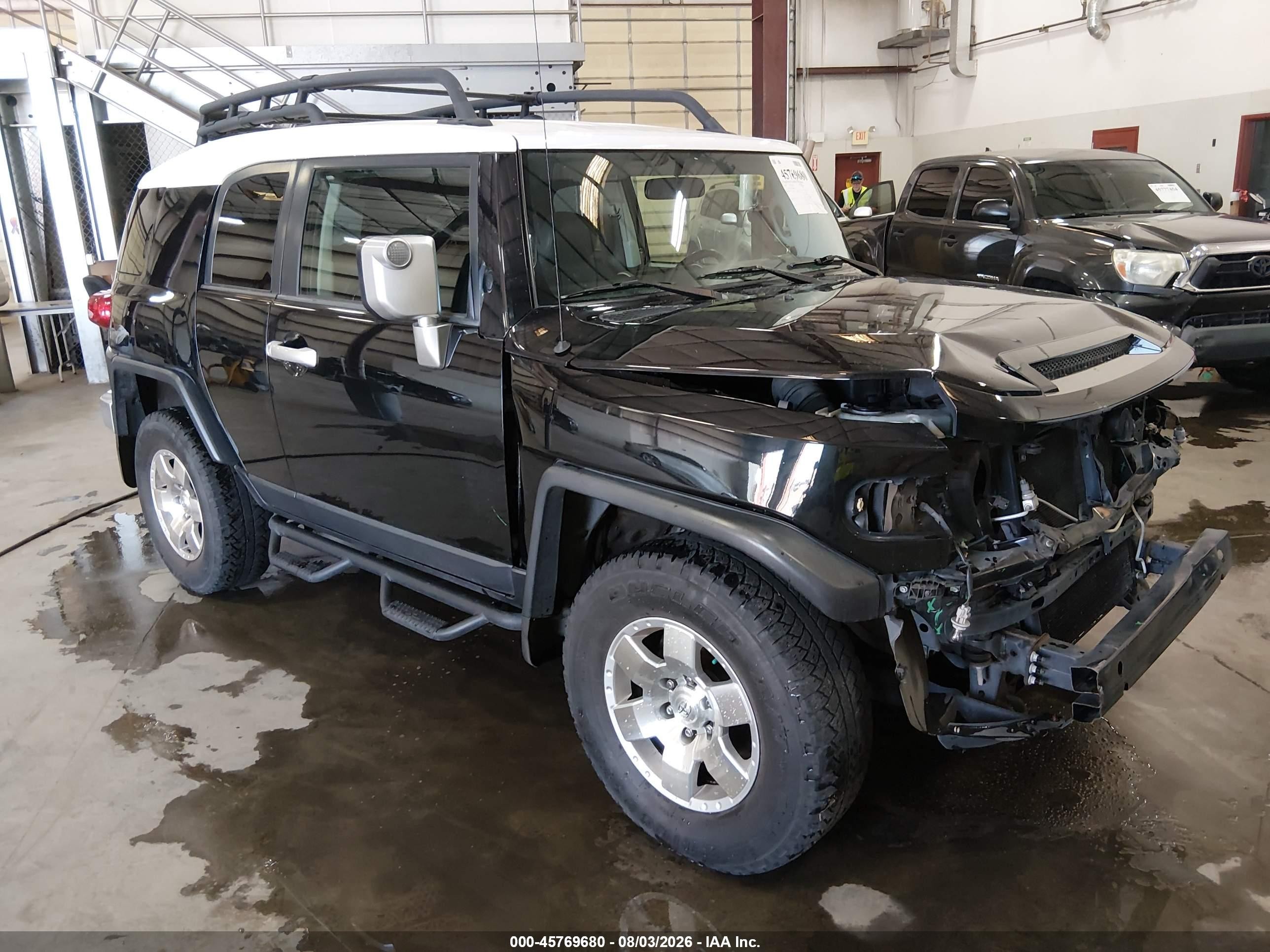 2007 Toyota Fj Cruiser   Black vin: JTEBU11F170096474