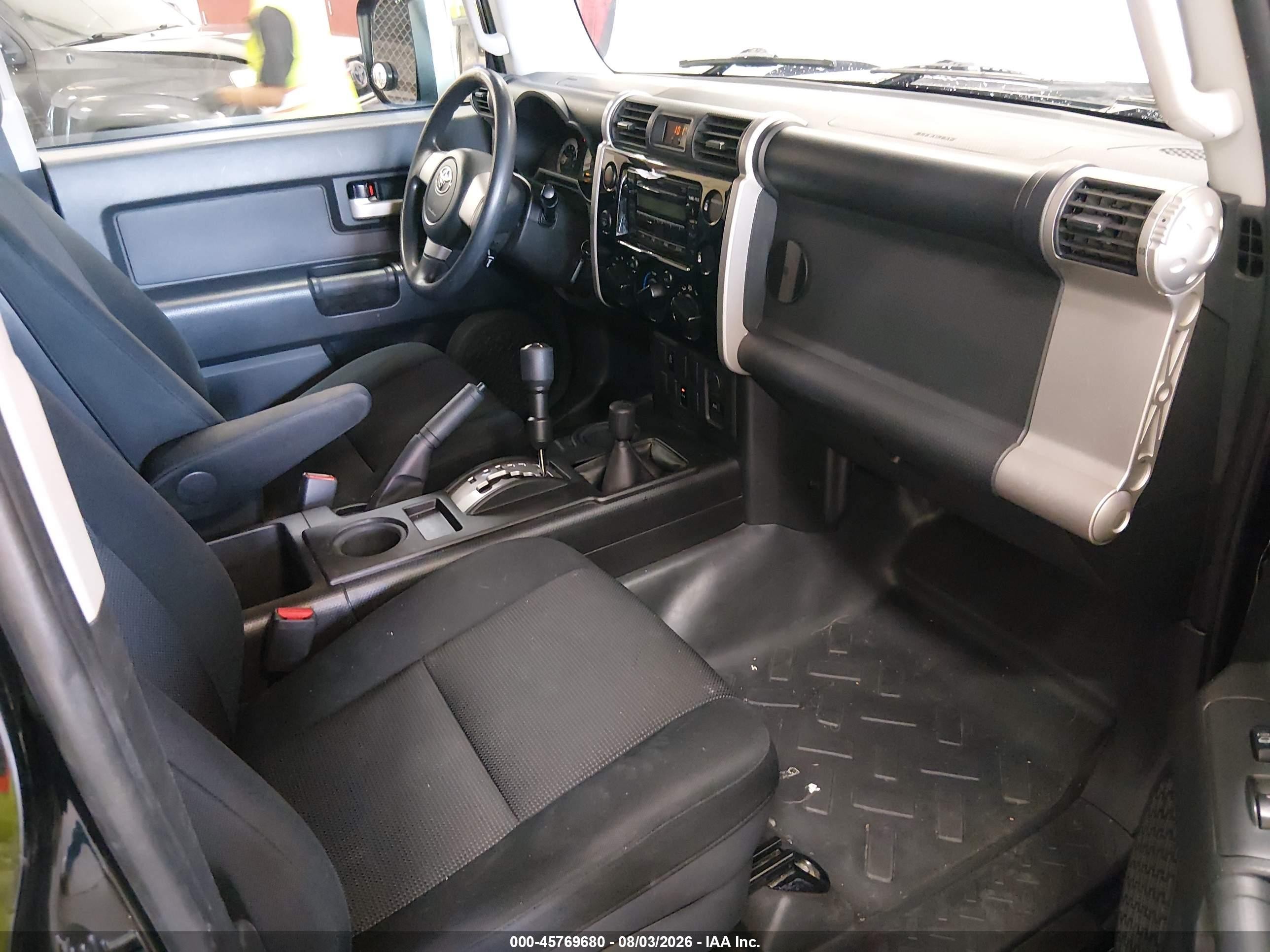 2007 Toyota Fj Cruiser   Black vin: JTEBU11F170096474