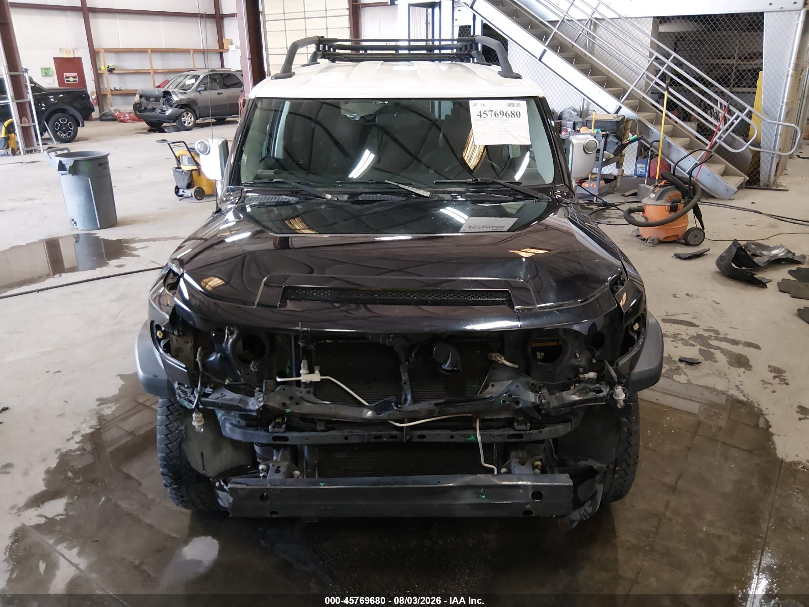 2007 Toyota Fj Cruiser   Black vin: JTEBU11F170096474