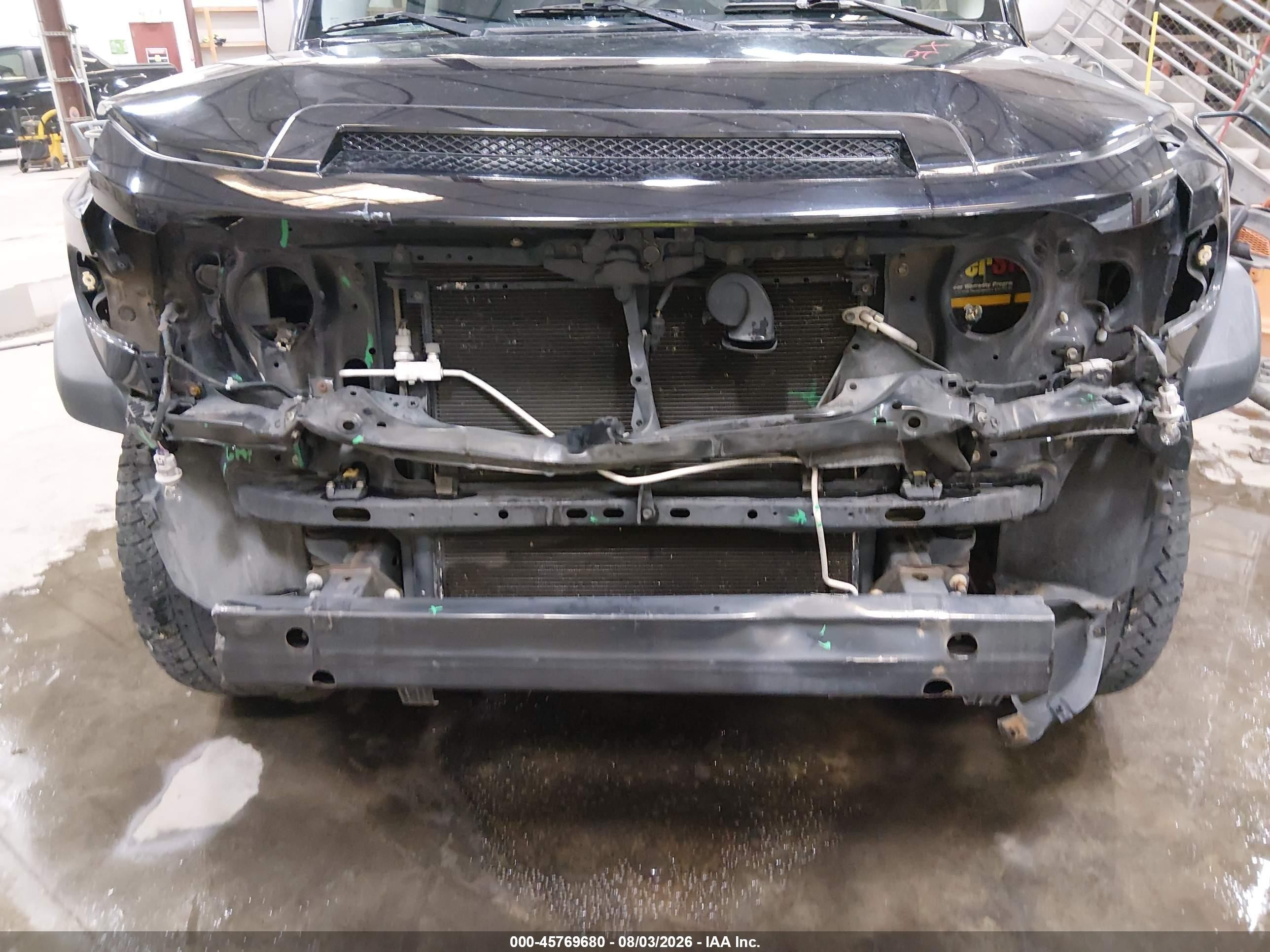 2007 Toyota Fj Cruiser   Black vin: JTEBU11F170096474