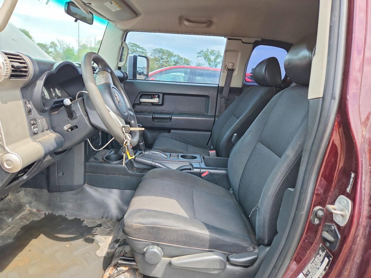 2007 Toyota Fj Cruiser Base Brown vin: JTEBU11F170098645