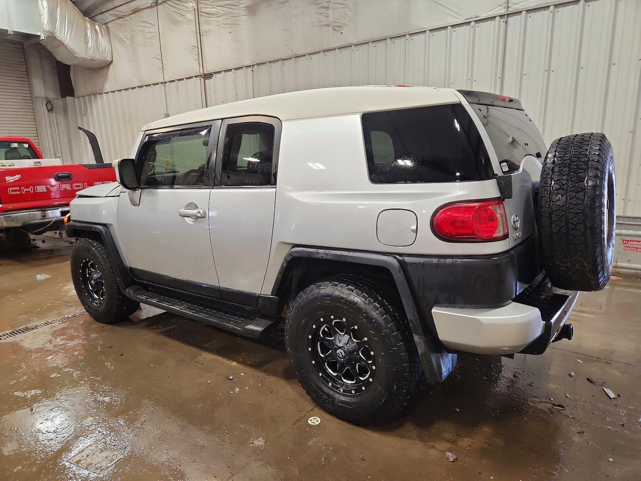 2008 Toyota Fj Cruiser Base Серый vin: JTEBU11F18K019447