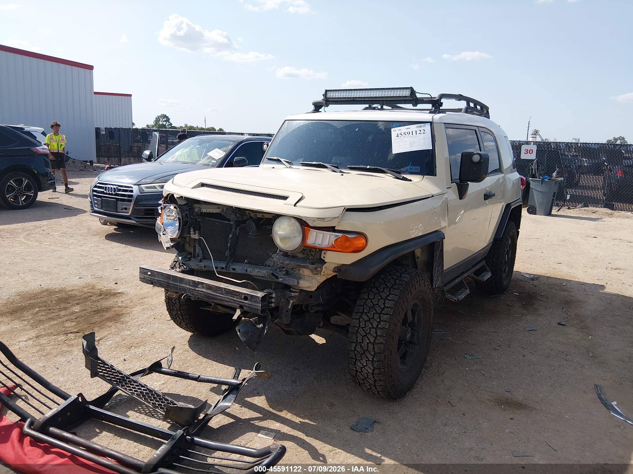 2008 Toyota Fj Cruiser   Tan vin: JTEBU11F18K051296