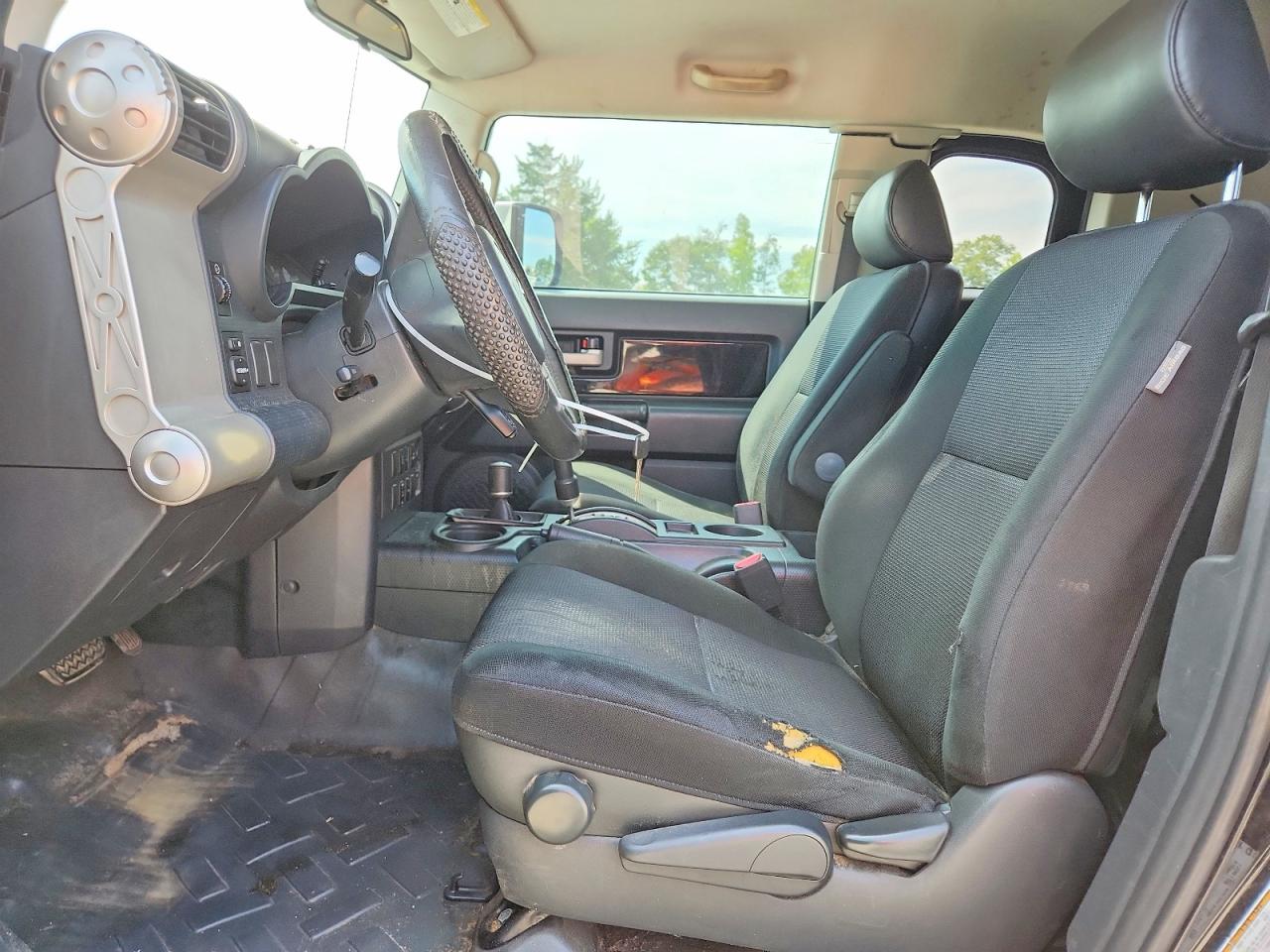 2007 Toyota Fj Cruiser Base Black vin: JTEBU11F270032122