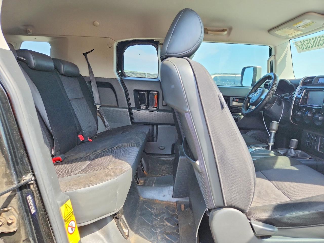 2007 Toyota Fj Cruiser Base Black vin: JTEBU11F270032122