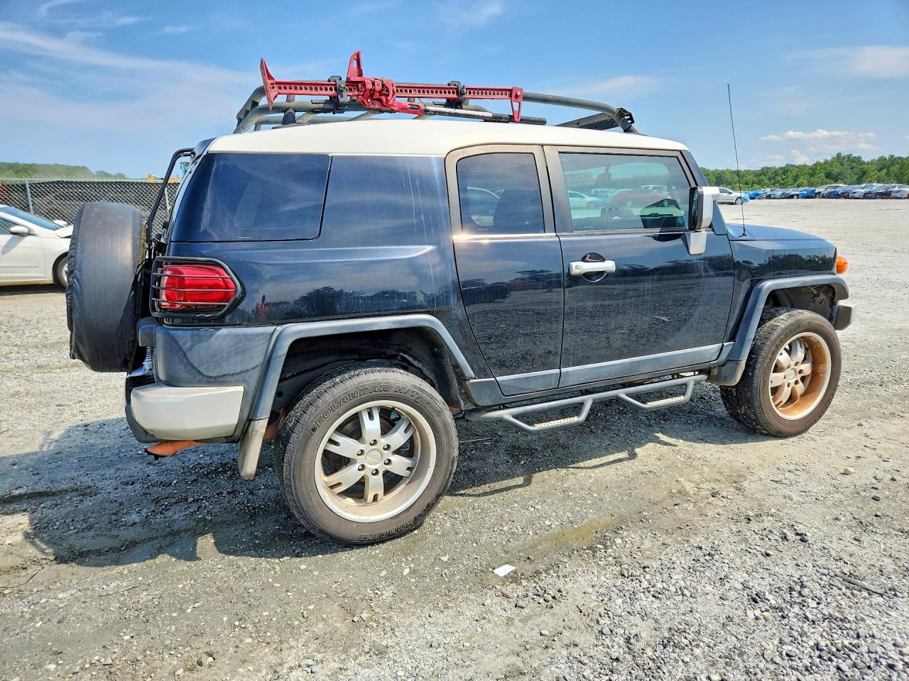 2007 Toyota Fj Cruiser Base Black vin: JTEBU11F270032122