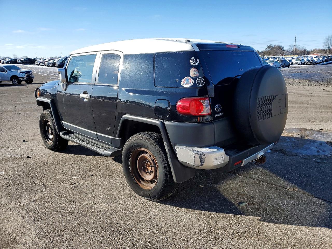 2007 Toyota Fj Cruiser Base Black vin: JTEBU11F270043542