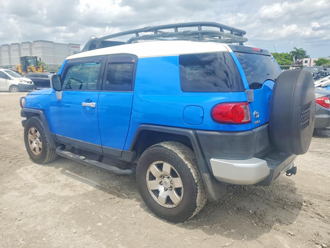 2007 Toyota Fj Cruiser Base Синий vin: JTEBU11F270097746