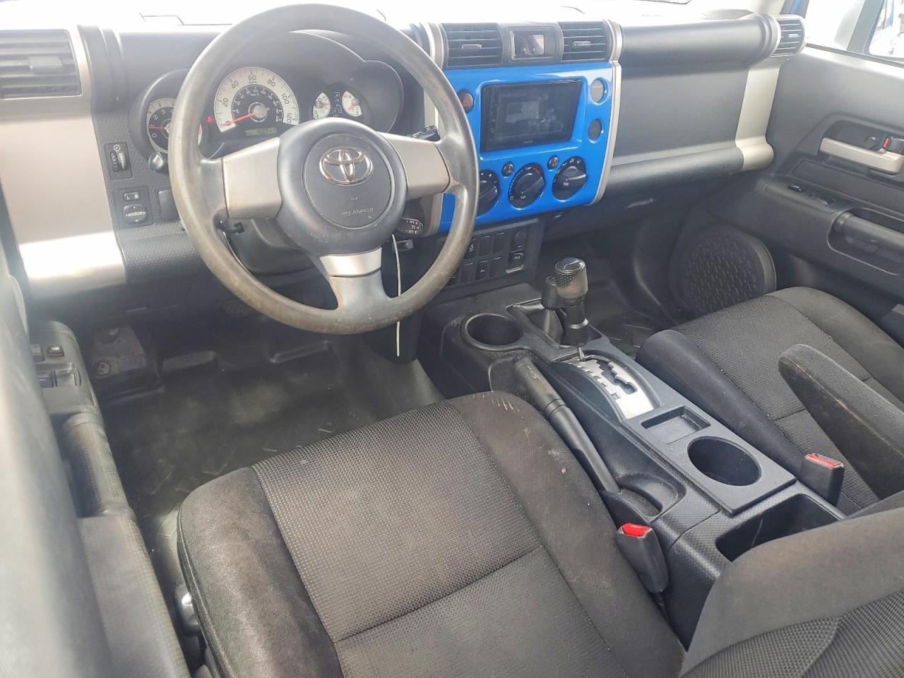 2007 Toyota Fj Cruiser Base Синий vin: JTEBU11F270097746