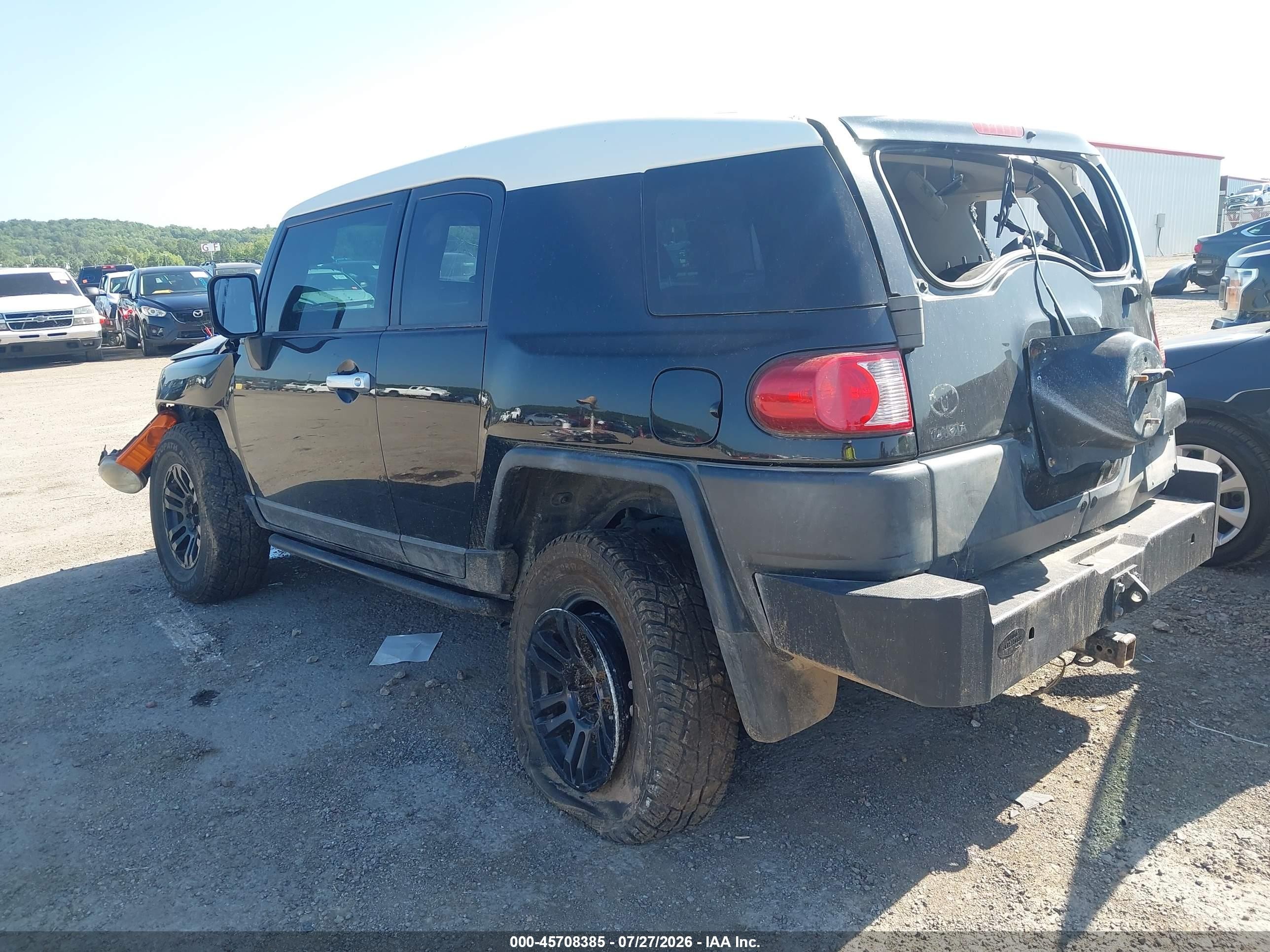 2008 Toyota Fj Cruiser   Черный vin: JTEBU11F28K019859