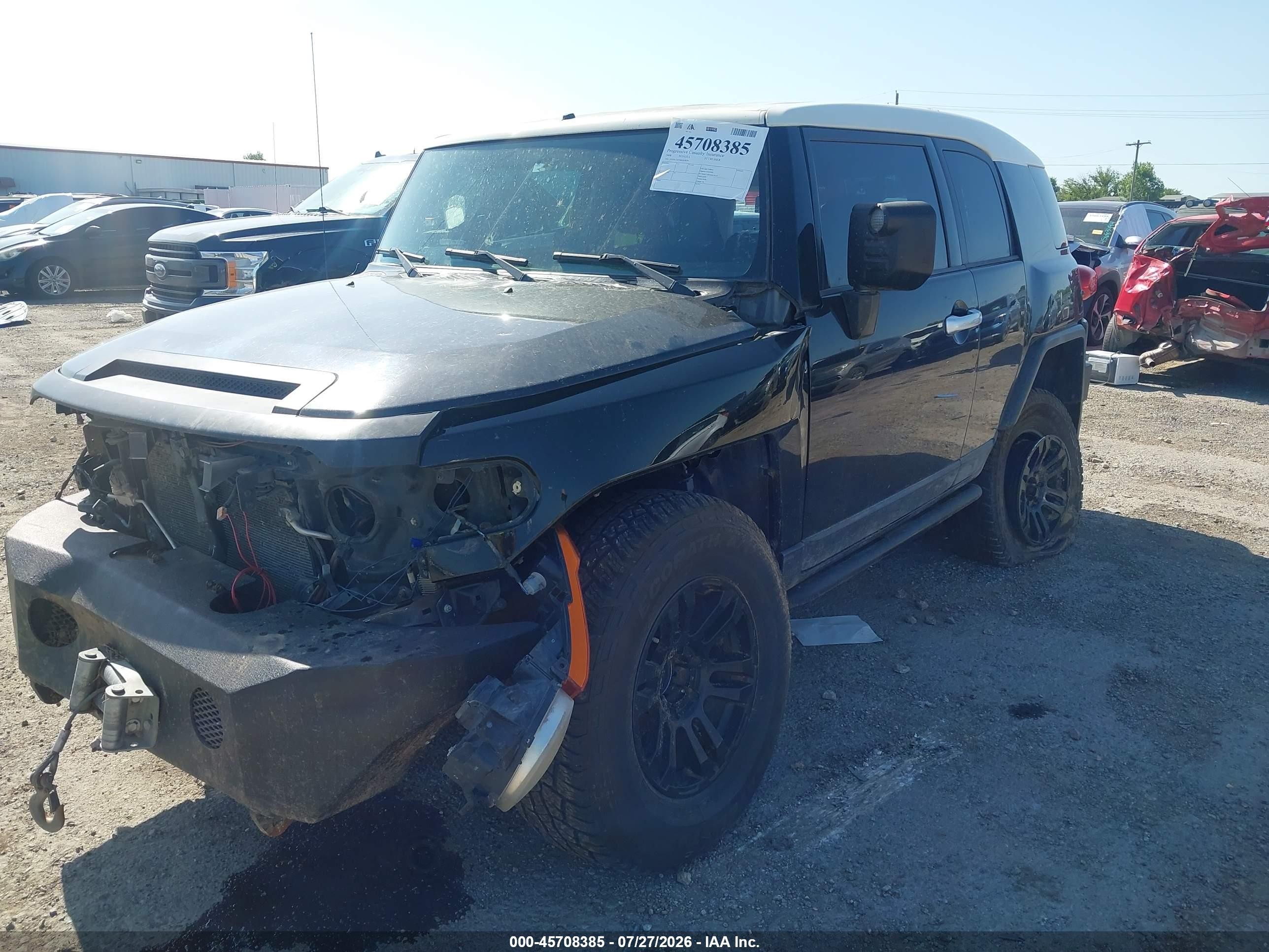 2008 Toyota Fj Cruiser   Черный vin: JTEBU11F28K019859