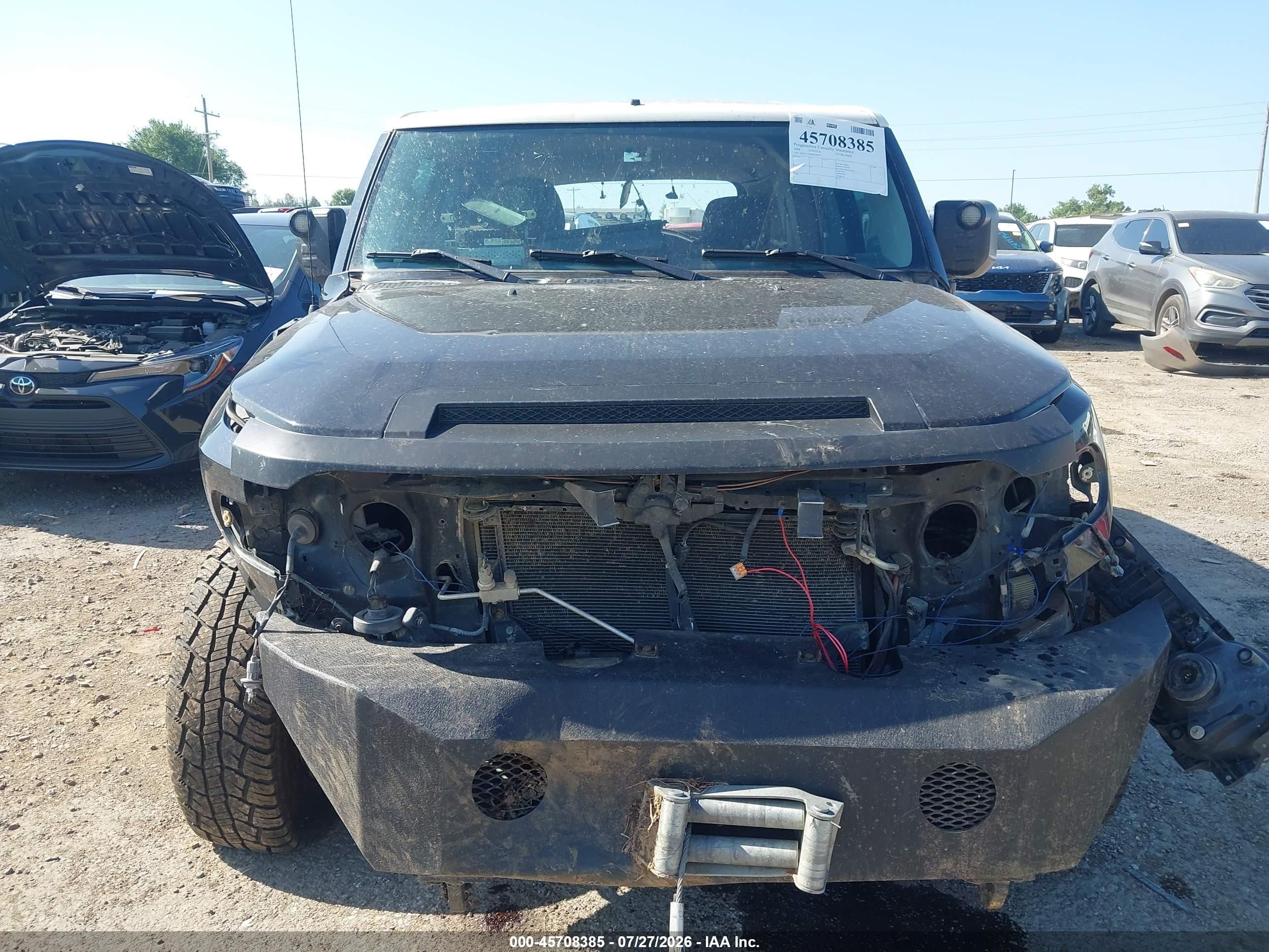 2008 Toyota Fj Cruiser   Черный vin: JTEBU11F28K019859
