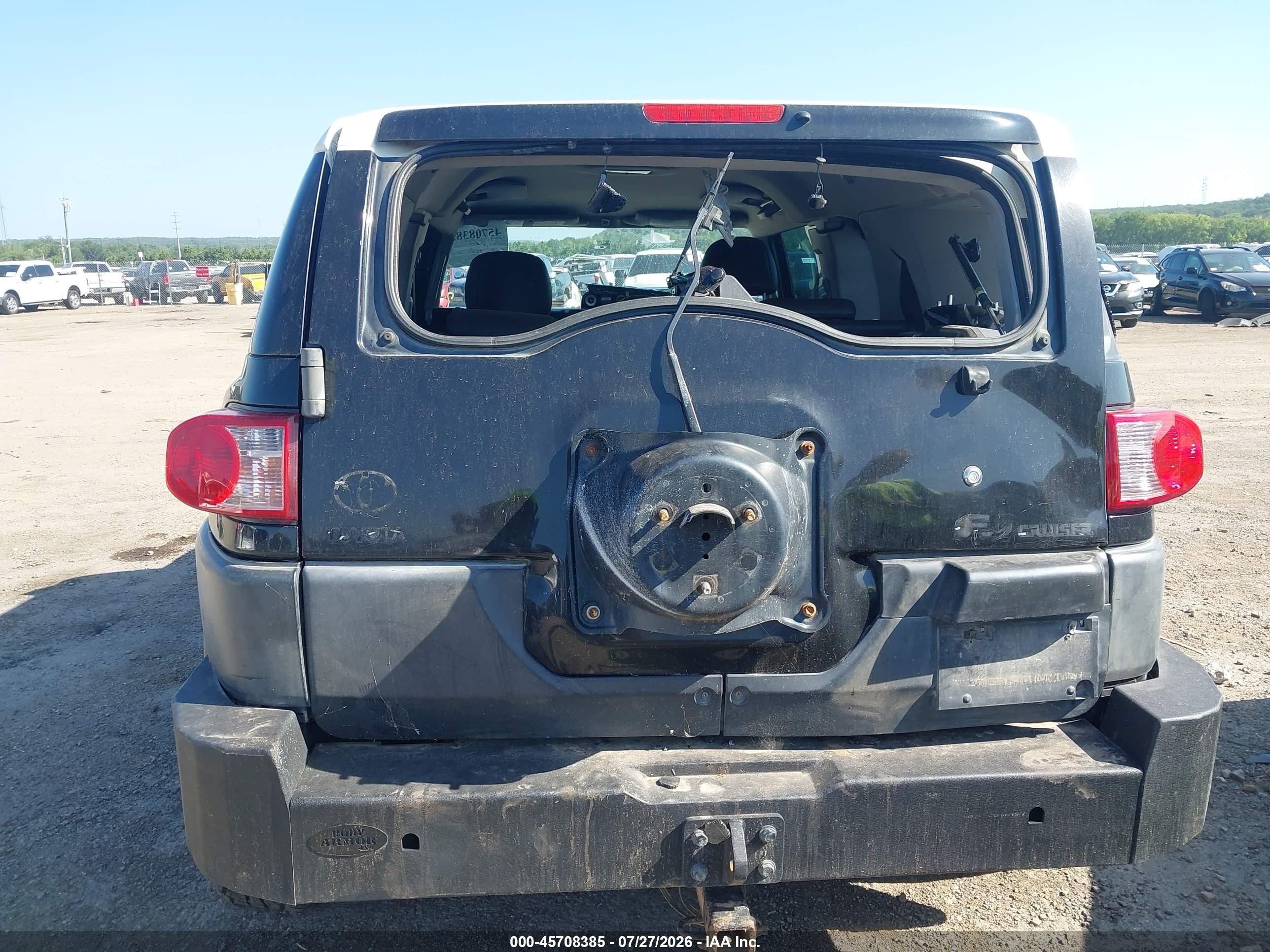 2008 Toyota Fj Cruiser   Черный vin: JTEBU11F28K019859