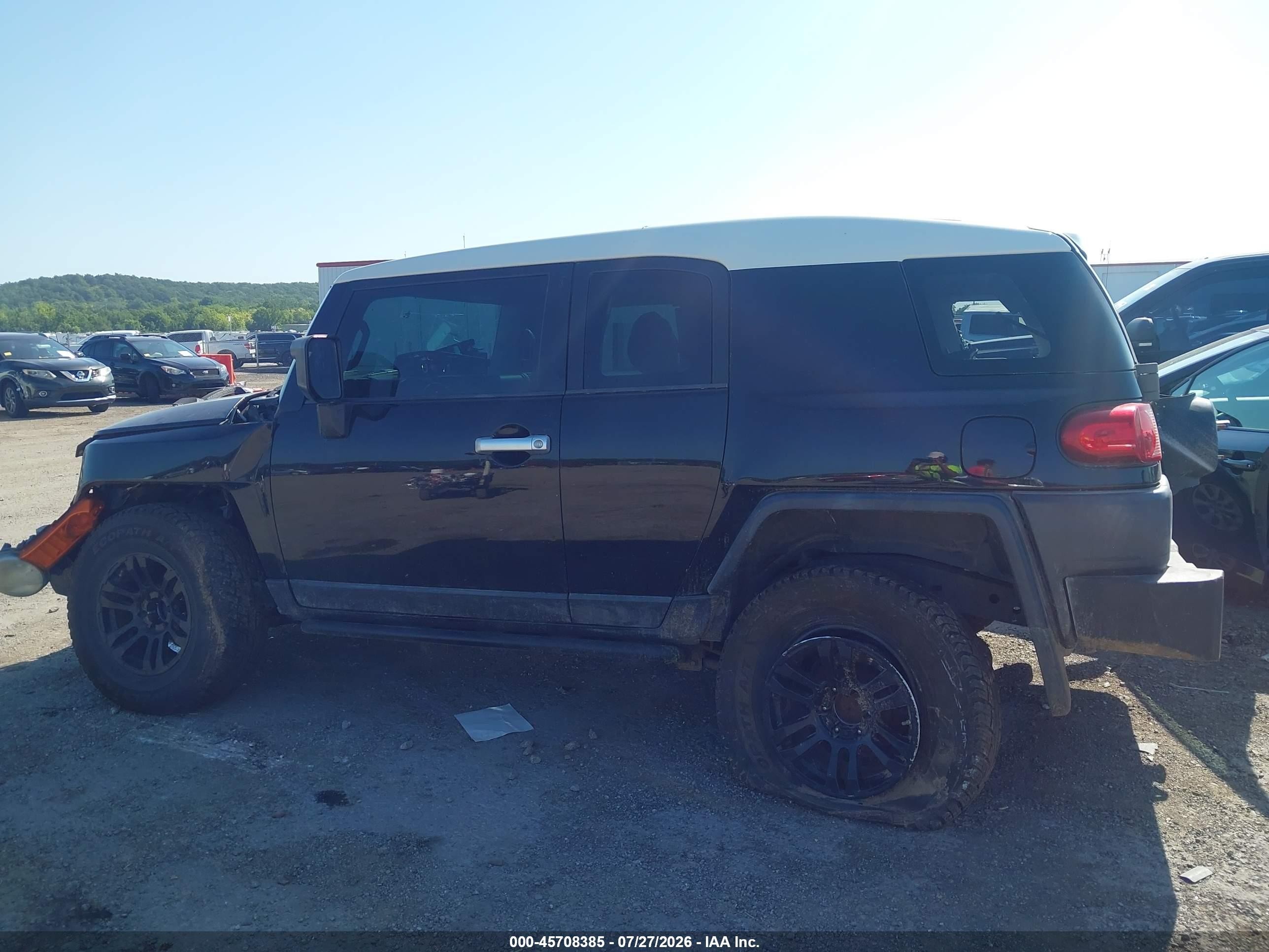 2008 Toyota Fj Cruiser   Черный vin: JTEBU11F28K019859
