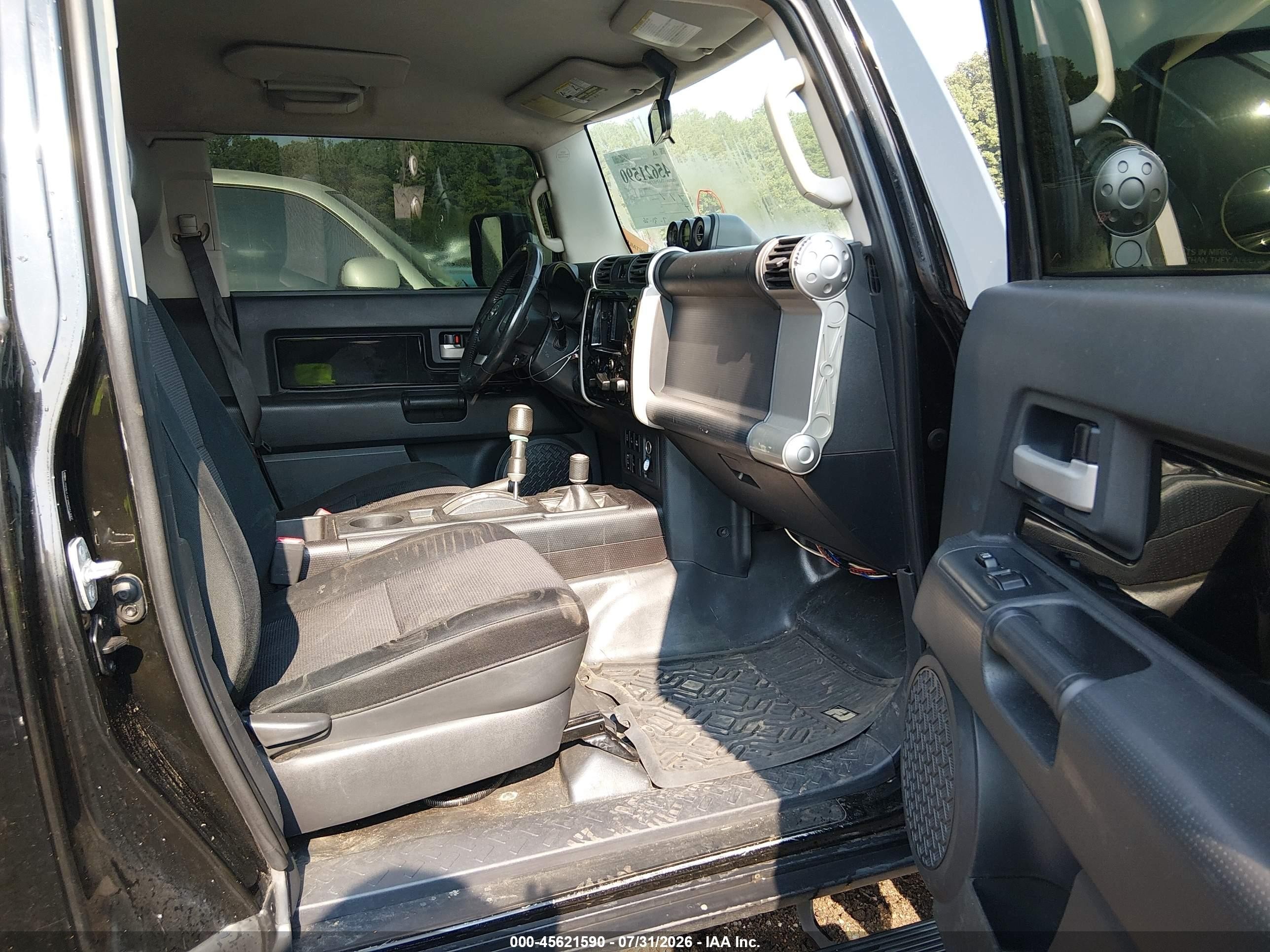 2008 Toyota Fj Cruiser   Black vin: JTEBU11F28K041442