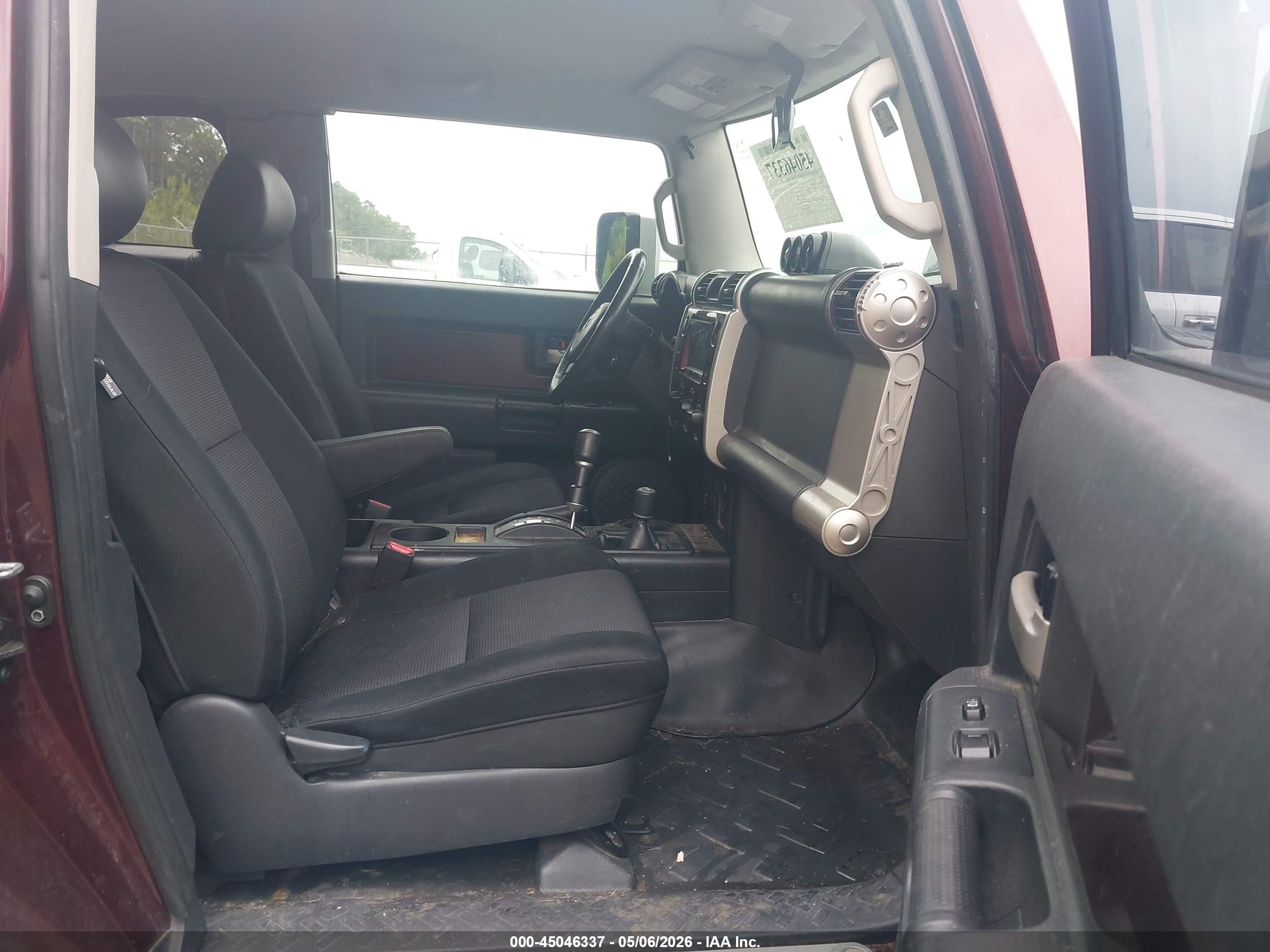 2007 Toyota Fj Cruiser   Темно-бордовый vin: JTEBU11F370062021