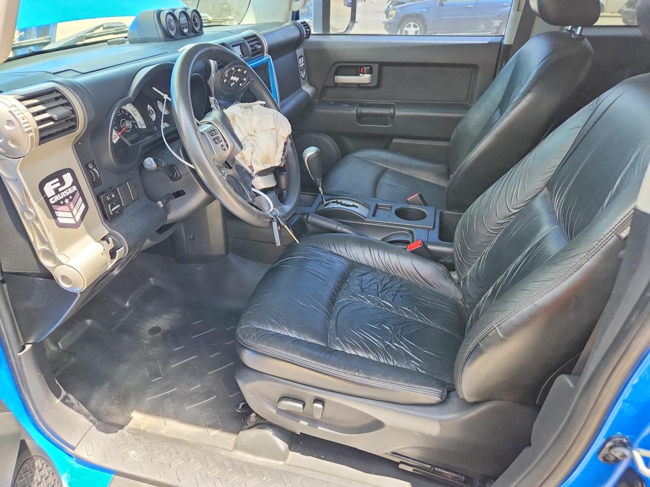2007 Toyota Fj Cruiser Base Blue vin: JTEBU11F370065520