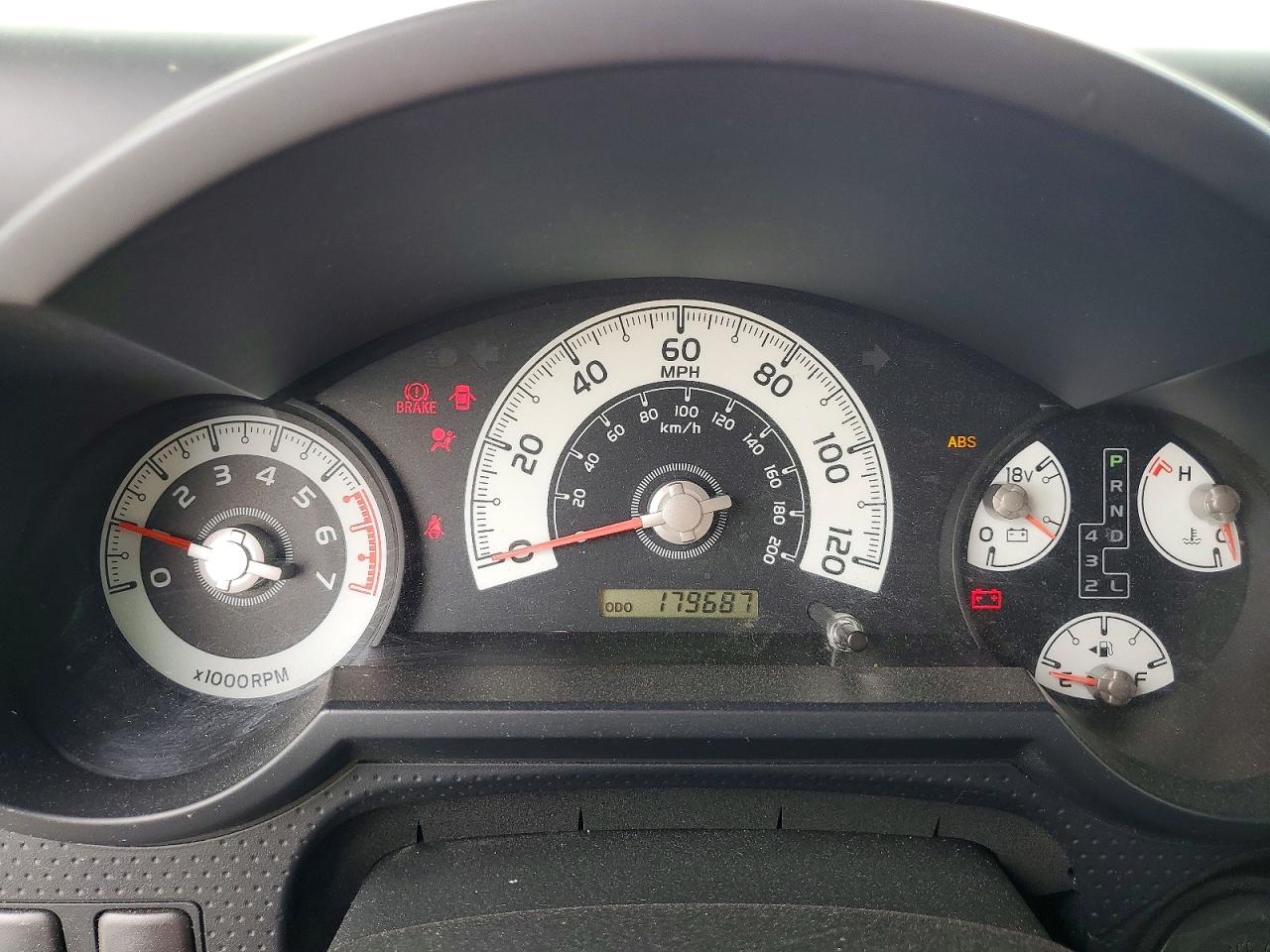 2007 Toyota Fj Cruiser Base Blue vin: JTEBU11F370074735
