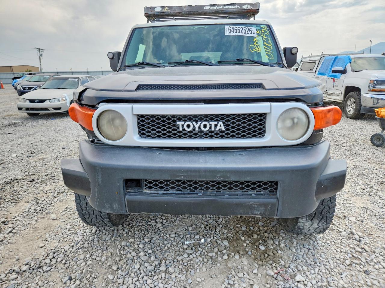 2008 Toyota Fj Cruiser Base Black vin: JTEBU11F38K035696